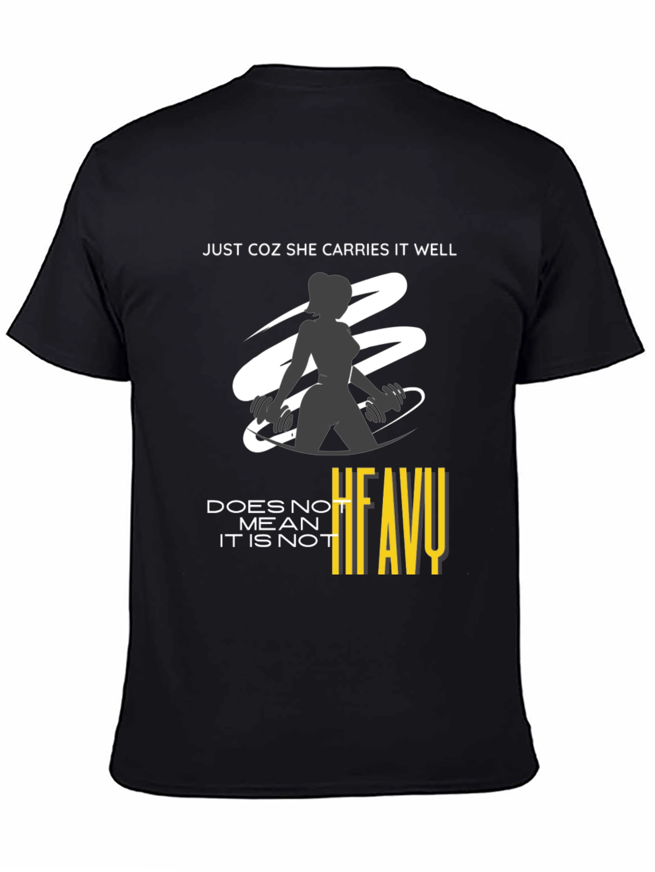 Funny Workout Graphic T-Shirt - Weightlifting Gym Tee