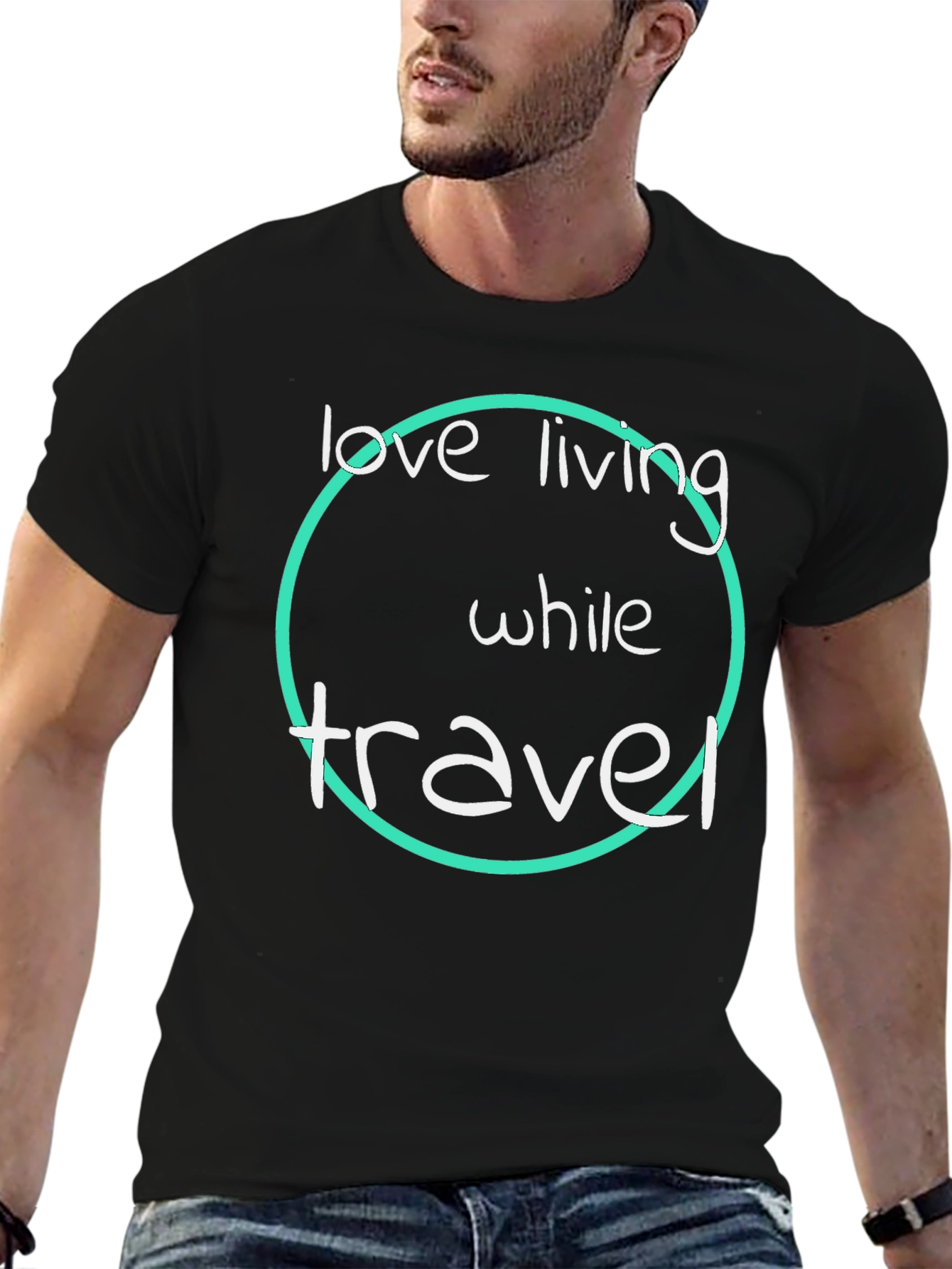 Love Living While Travel T-Shirt