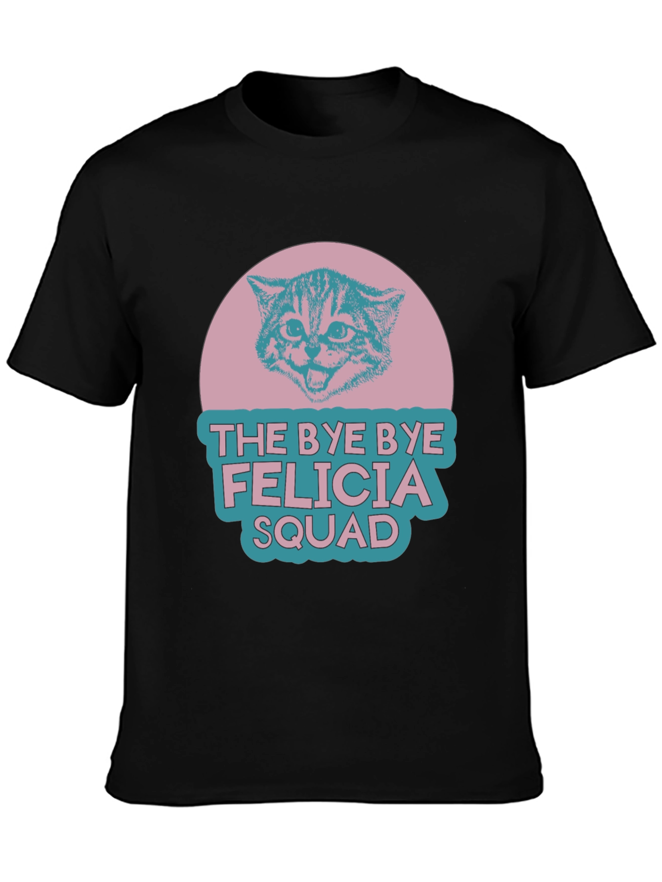Bye Bye Felicia Squad Cat Graphic T-Shirt