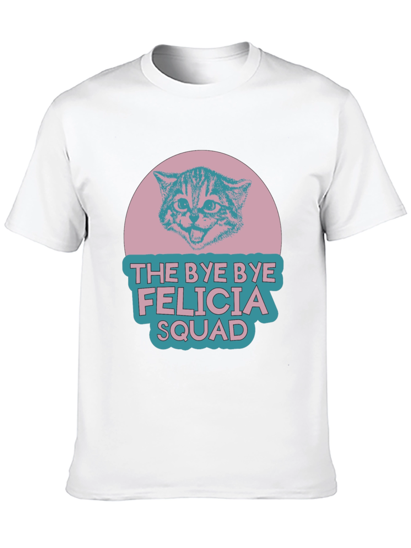 Bye Bye Felicia Squad Cat Graphic T-Shirt
