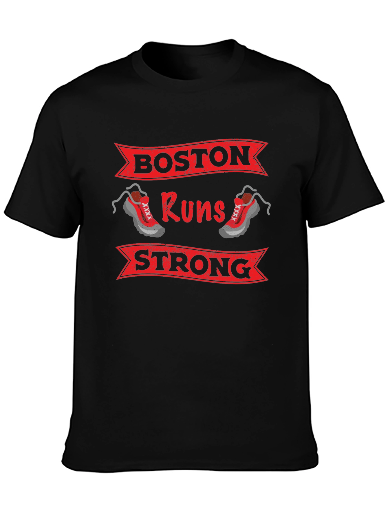 Boston Runs Strong Graphic T-Shirt