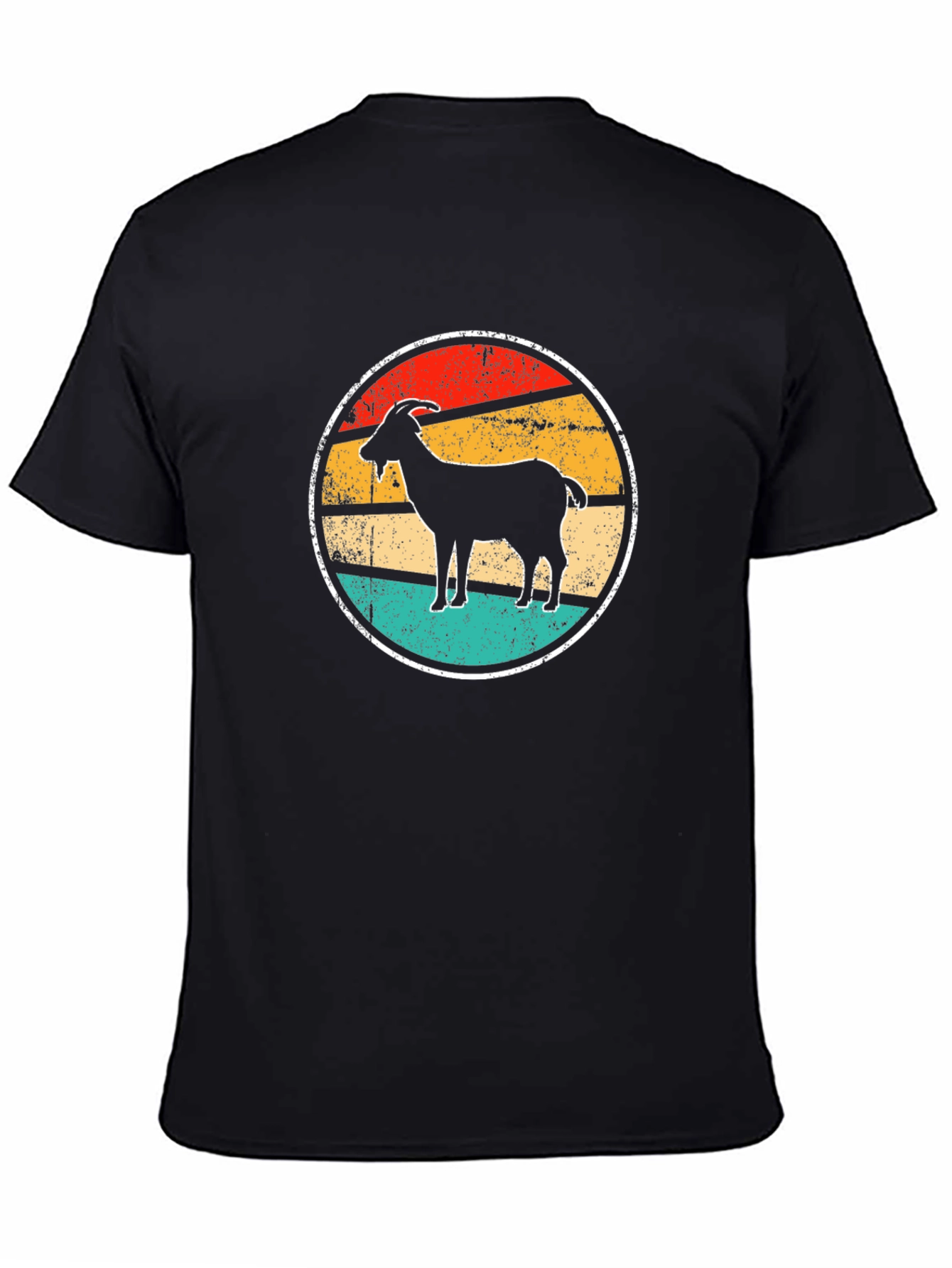 Retro Goat T-Shirt - Cool Animal Graphic Tee