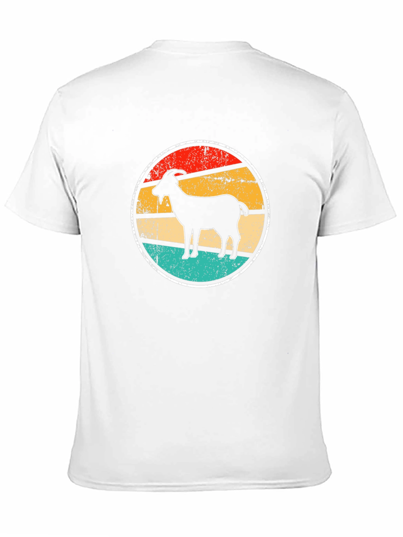 Retro Goat T-Shirt - Cool Animal Graphic Tee