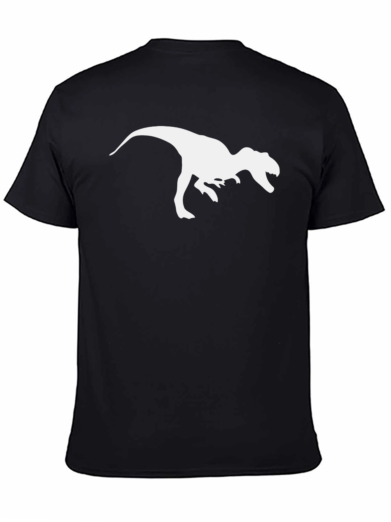 Dino T-Rex Graphic Tee - Black