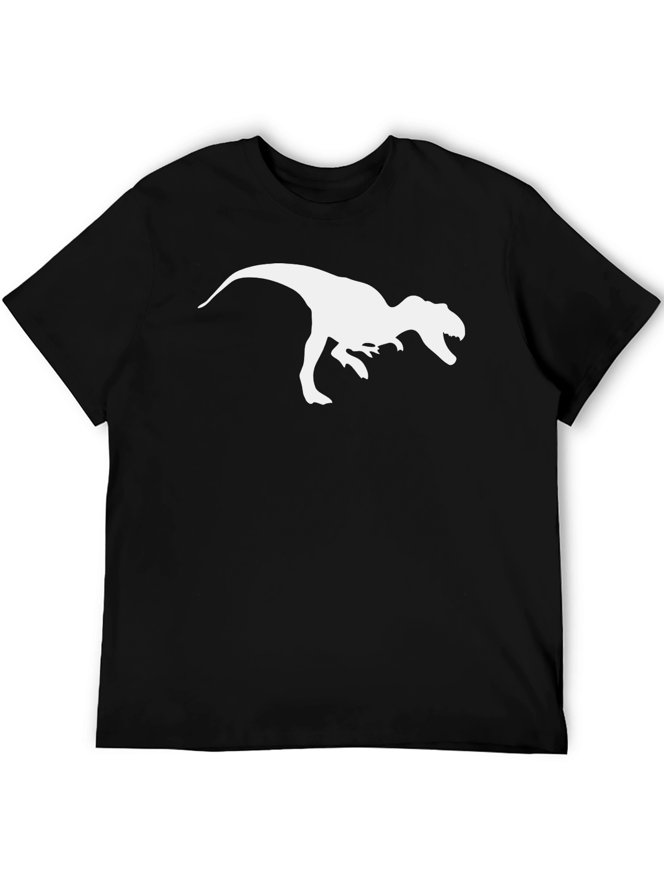 Dino T-Rex Graphic Tee - Black