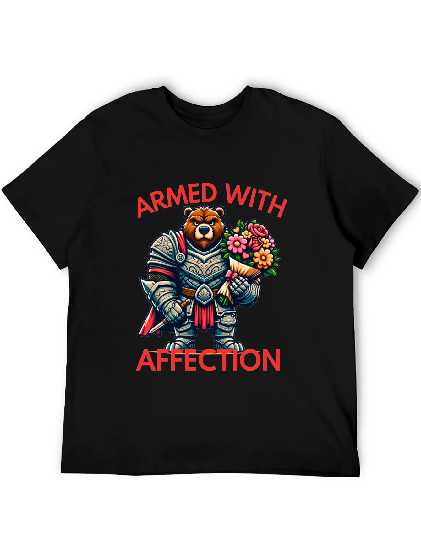 Armed With Affection Bear T-Shirt
