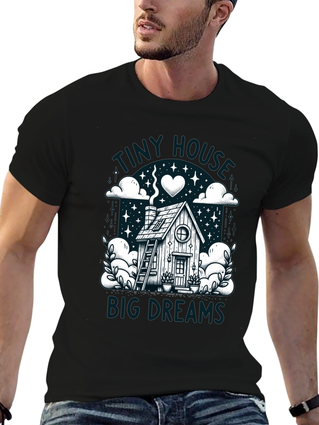 Tiny House Big Dreams Graphic Tee