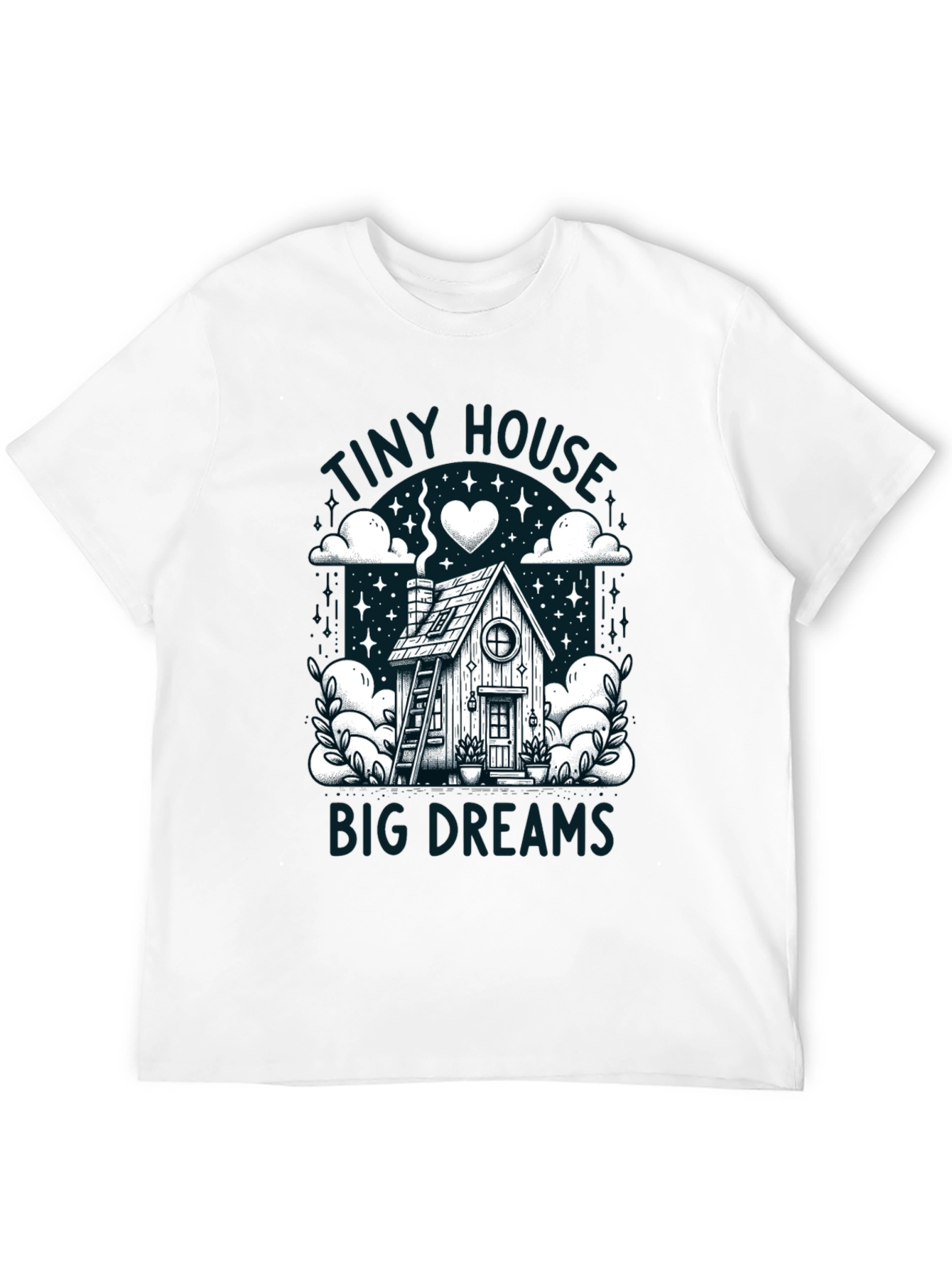 Tiny House Big Dreams Graphic Tee