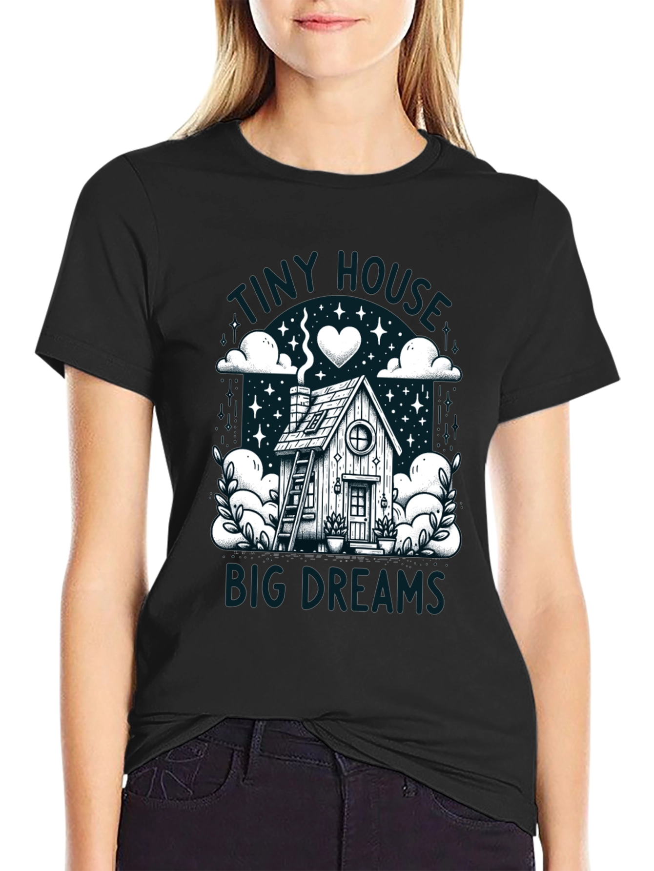 Tiny House Big Dreams Graphic Tee