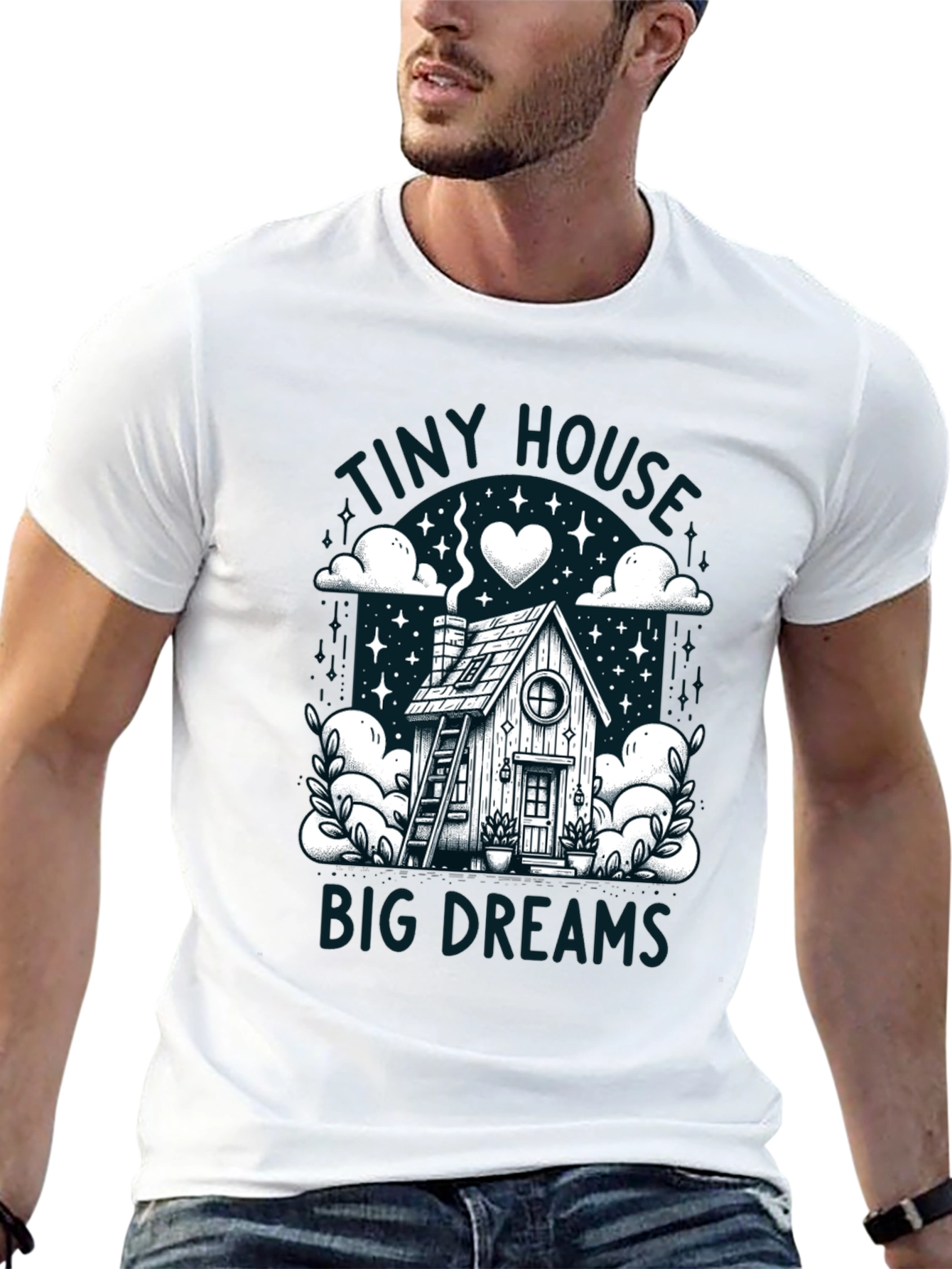 Tiny House Big Dreams Graphic Tee