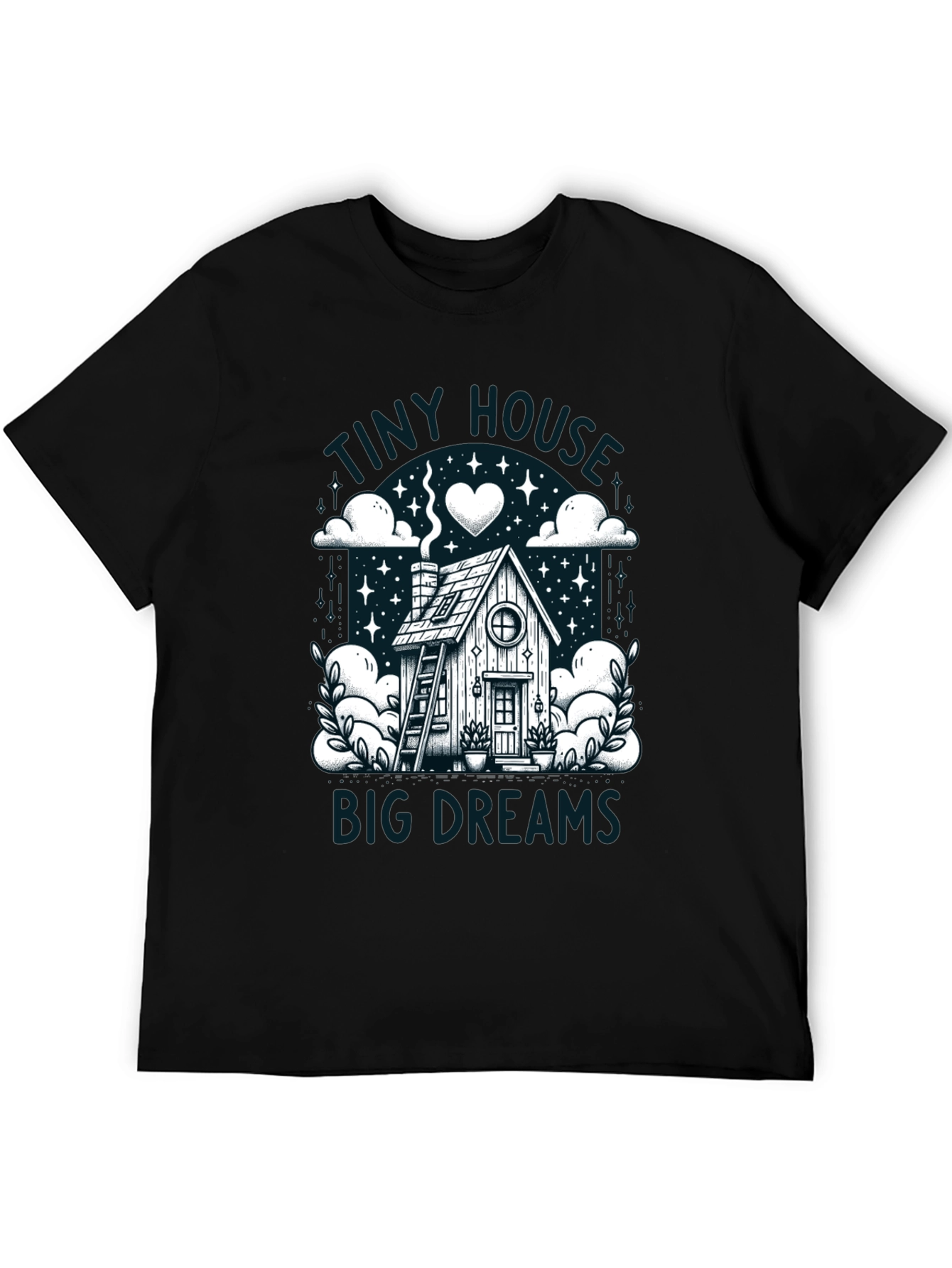 Tiny House Big Dreams Graphic Tee