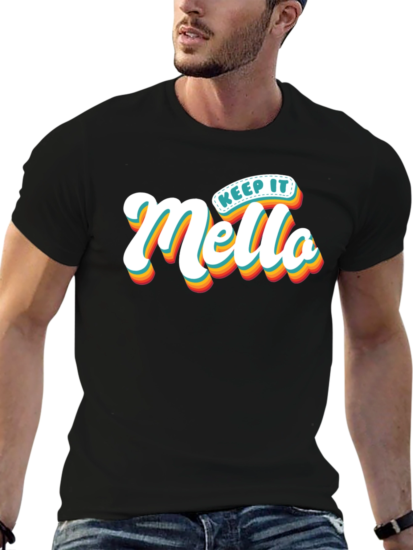 Keep It Mello T-Shirt Trendy Graphic Tee