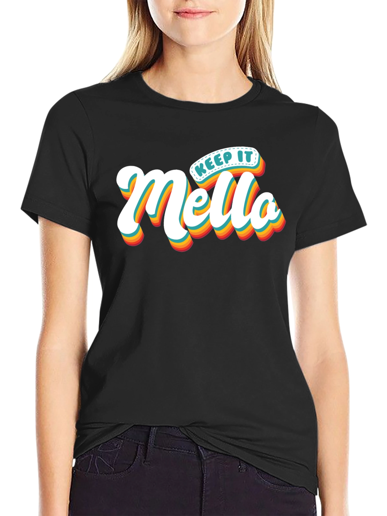 Keep It Mello T-Shirt Trendy Graphic Tee