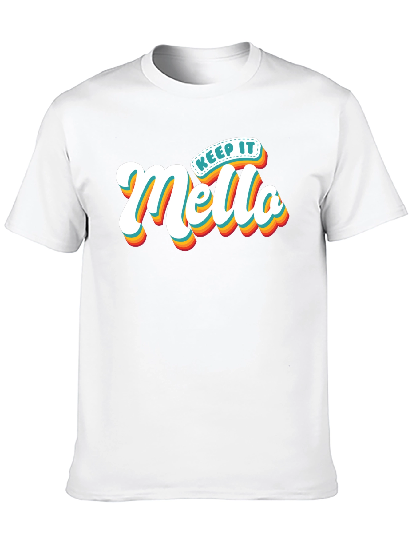 Keep It Mello T-Shirt Trendy Graphic Tee