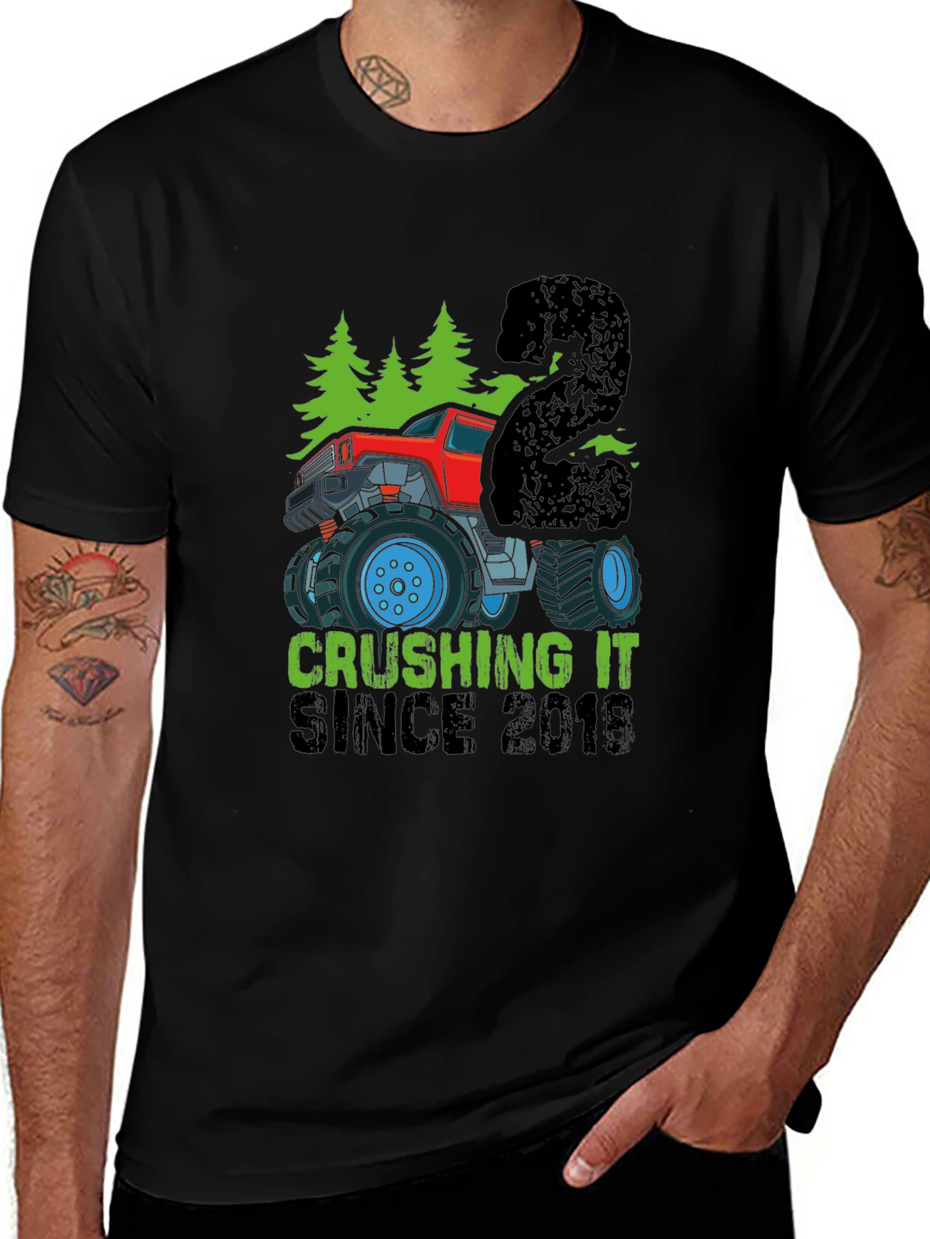 Crushing It Since 2016 Kids Birthday Shirt