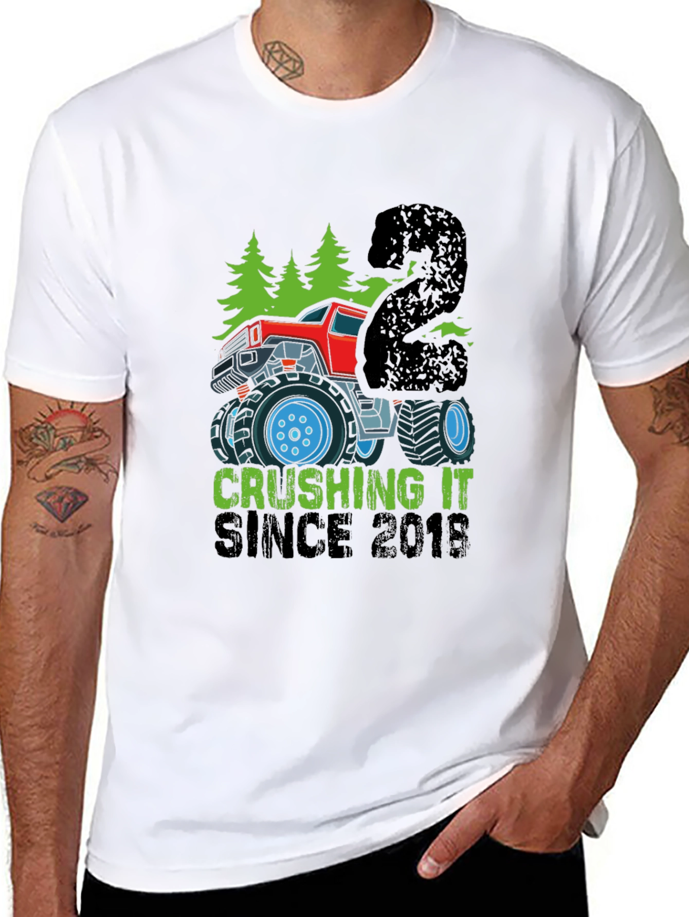 Crushing It Since 2016 Kids Birthday Shirt