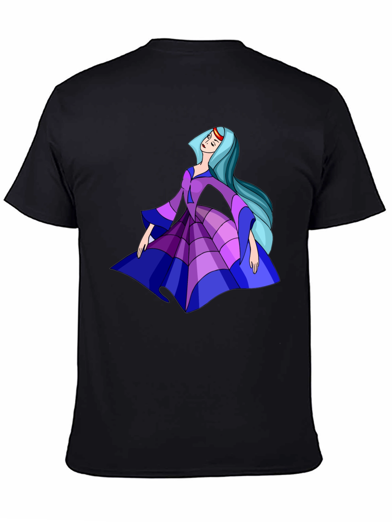 Mystical Princess Black T-Shirt