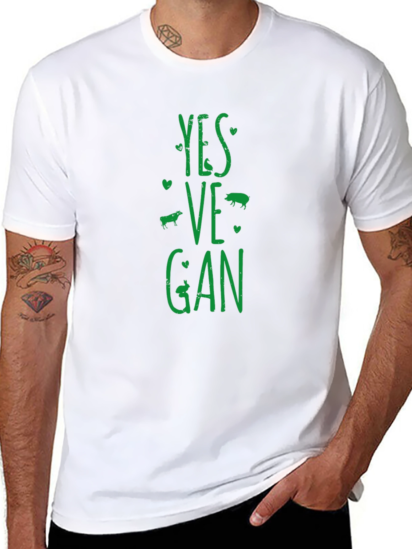 Vegan Yes We Can T-Shirt