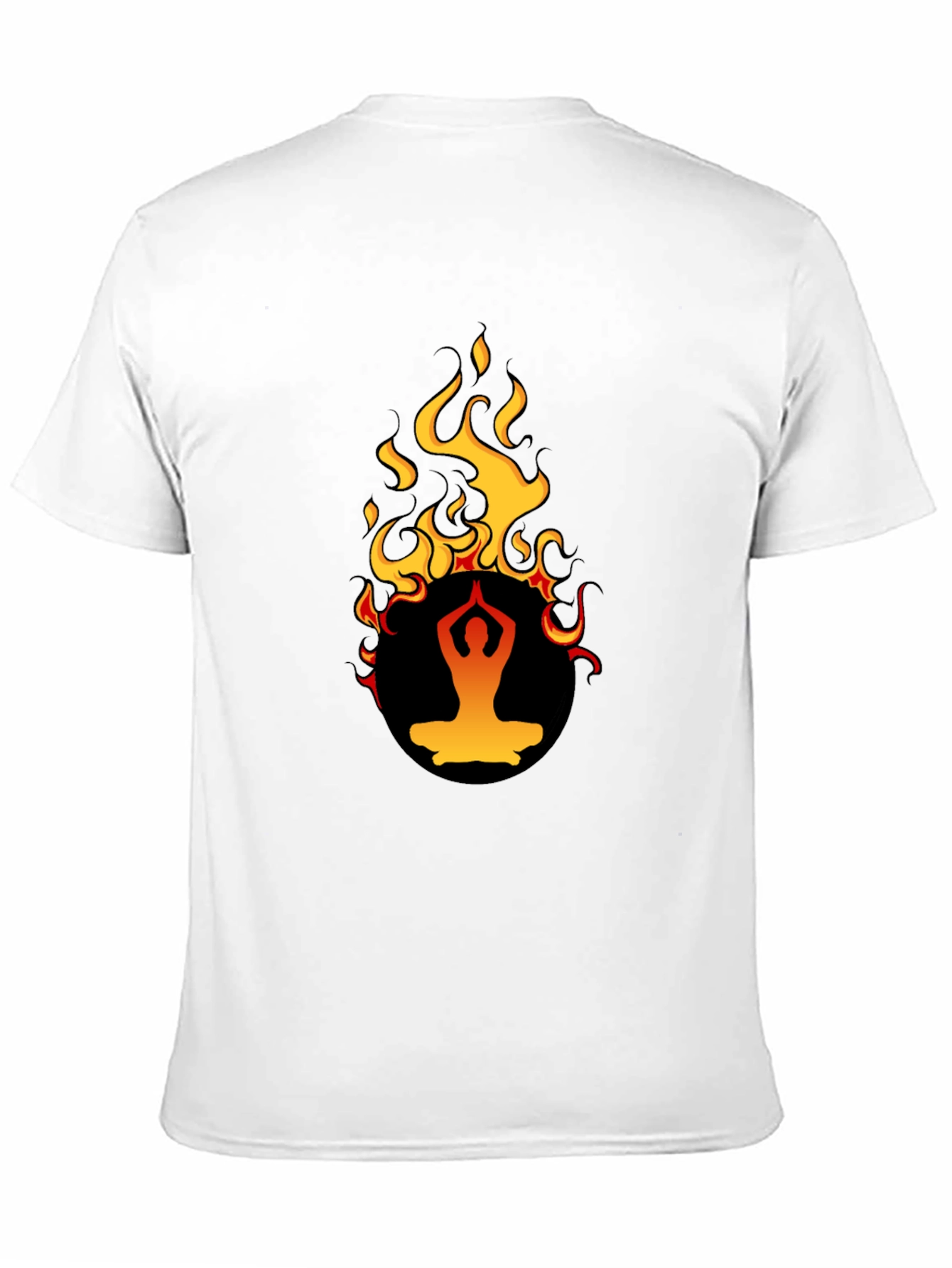 Yoga Flame T-Shirt - Spiritual Design