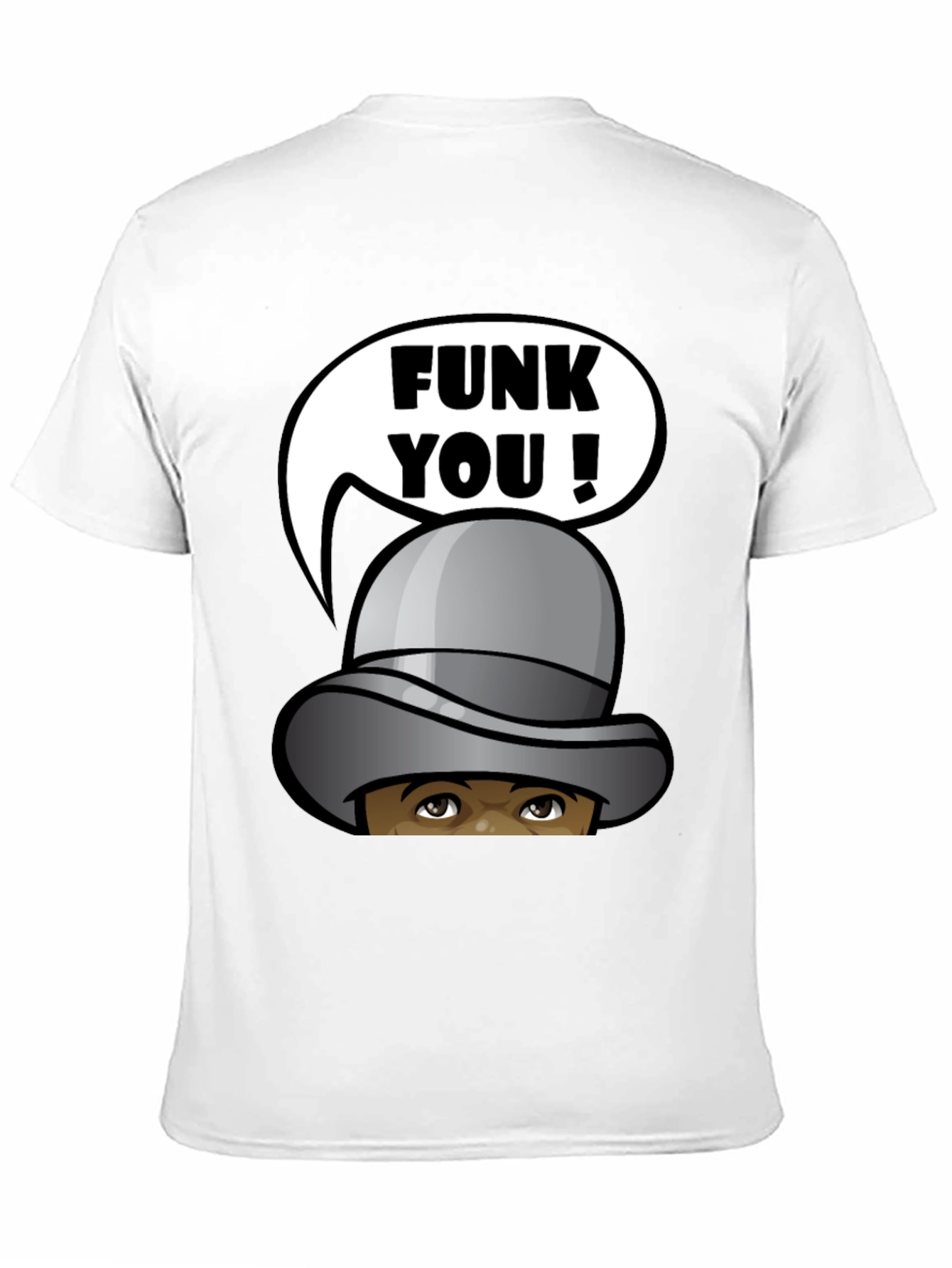 Funky You! Graphic Tee - Mens Black T-Shirt