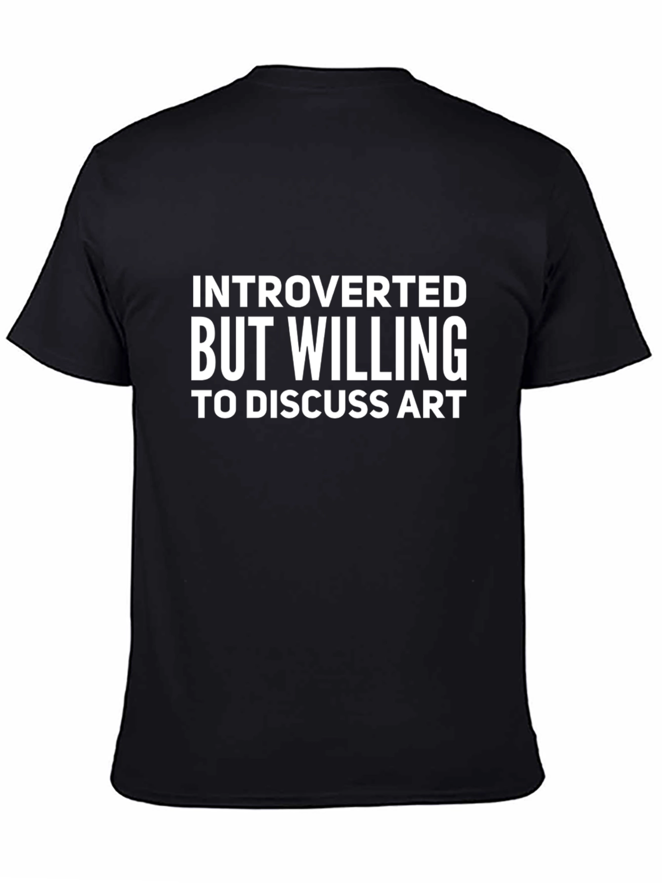 Introverted Art Lover T-Shirt - Soft Cotton Tee