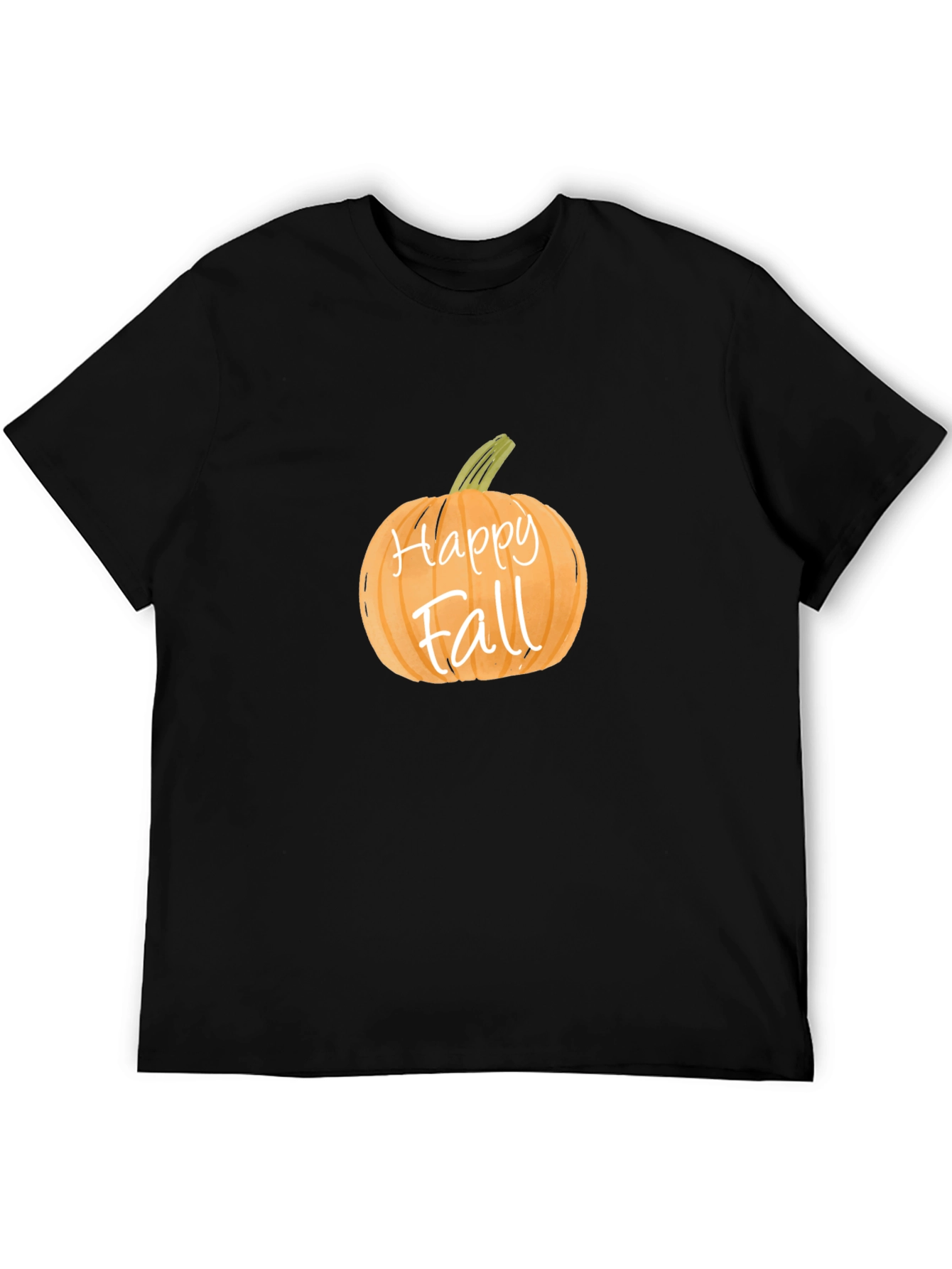 Happy Fall Pumpkin T-Shirt - Autumn Season Tee