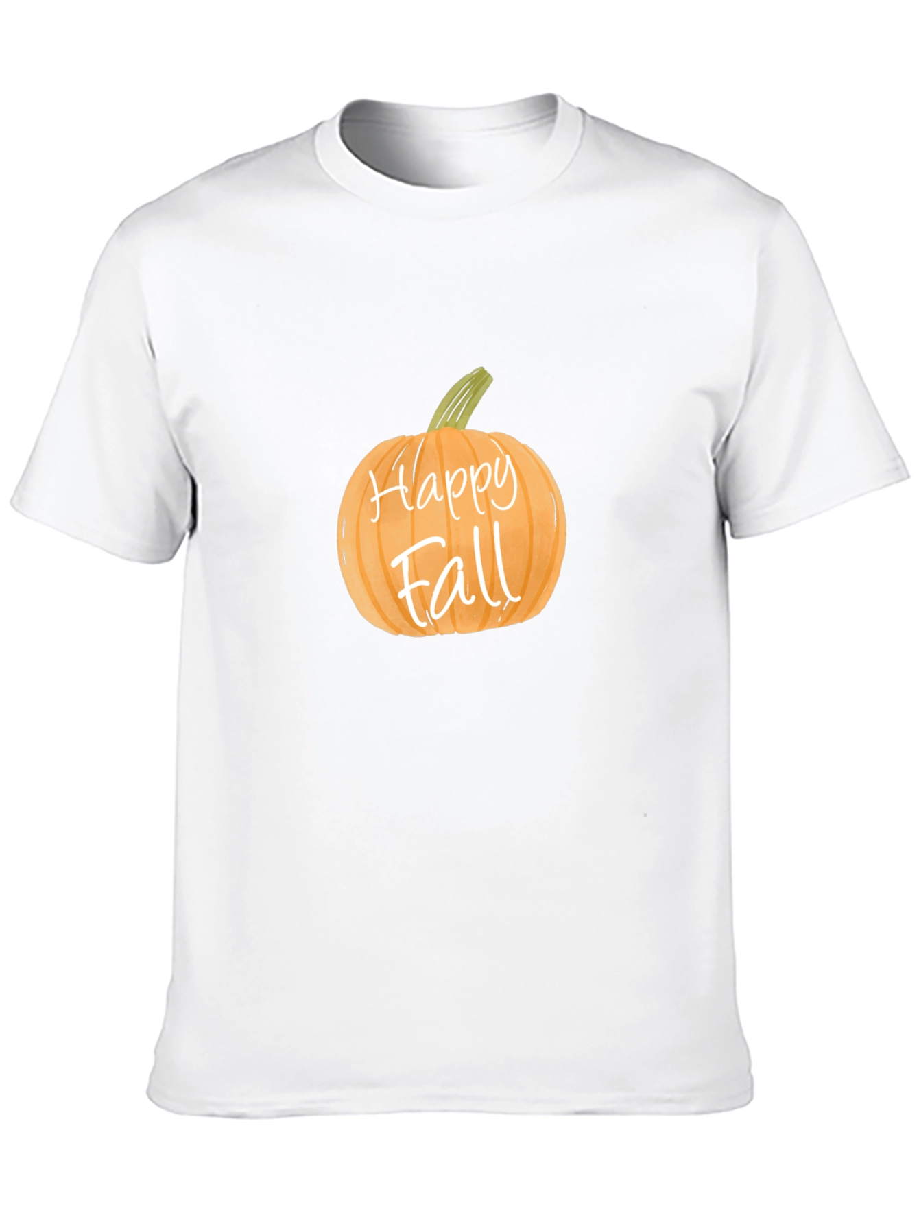 Happy Fall Pumpkin T-Shirt - Autumn Season Tee