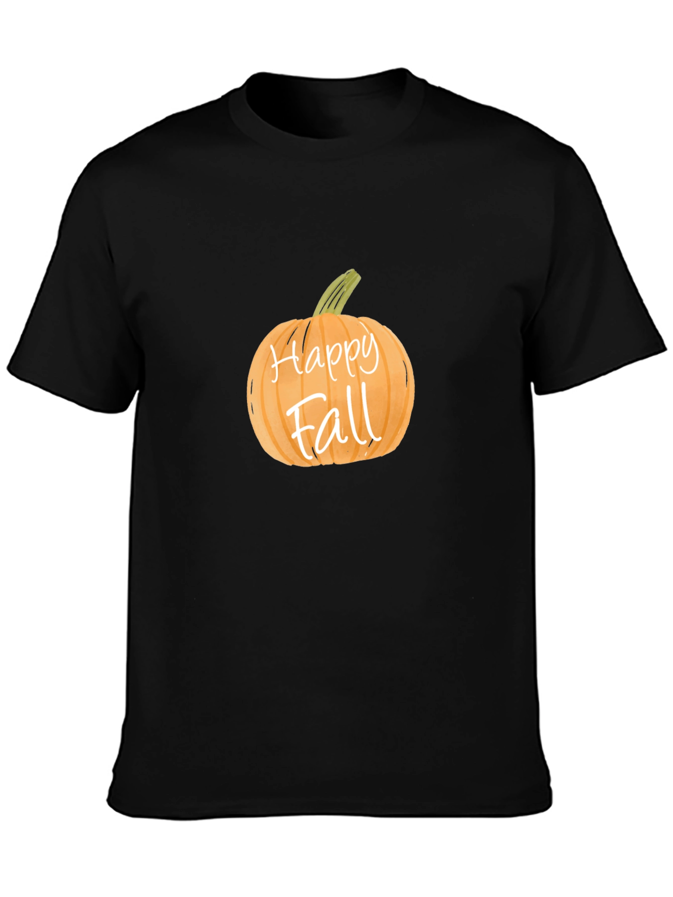 Happy Fall Pumpkin T-Shirt - Autumn Season Tee