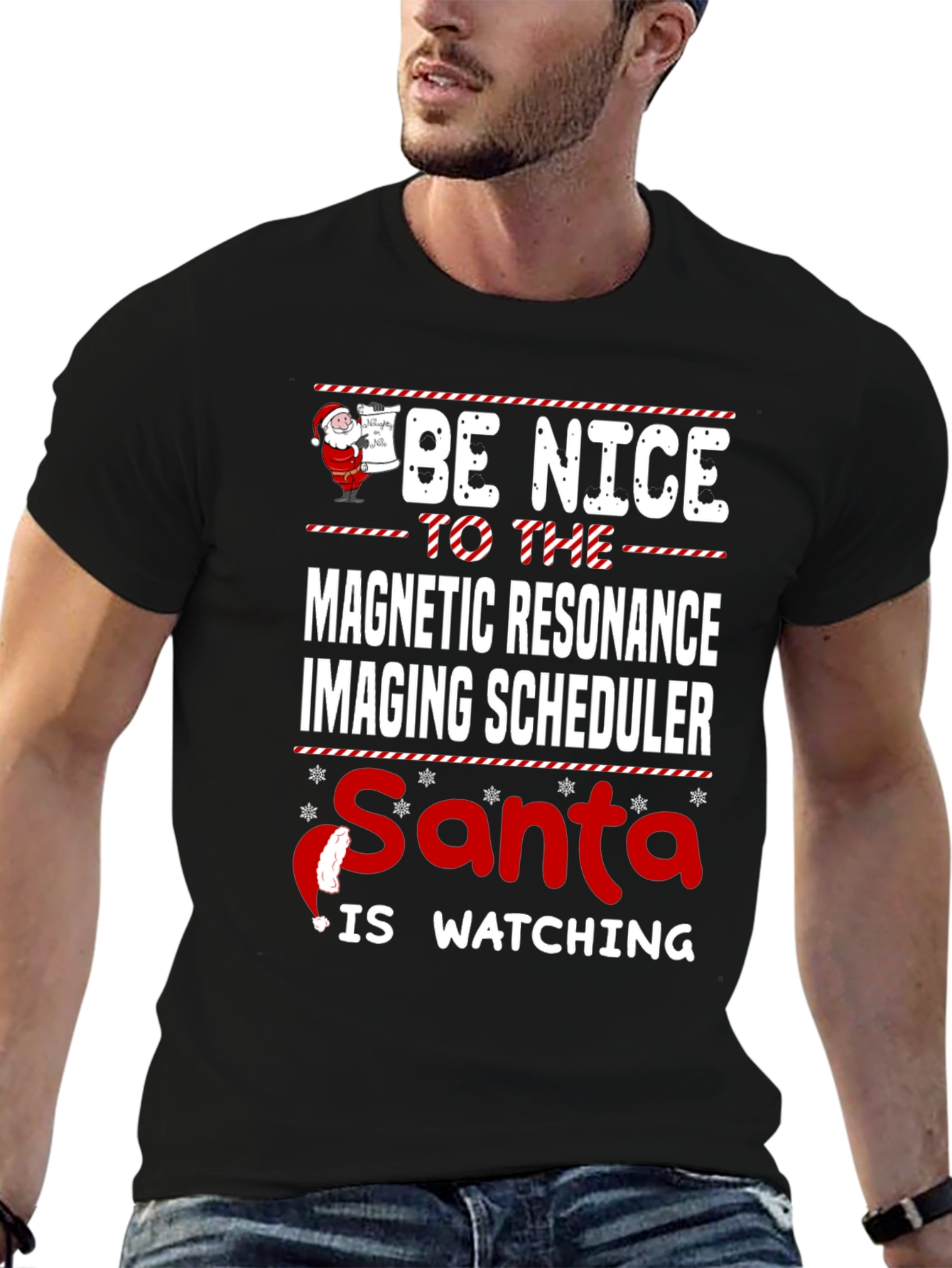 Funny MRI Scheduler Christmas T-Shirt
