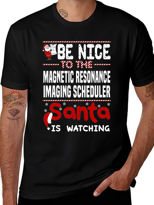 Funny MRI Scheduler Christmas T-Shirt