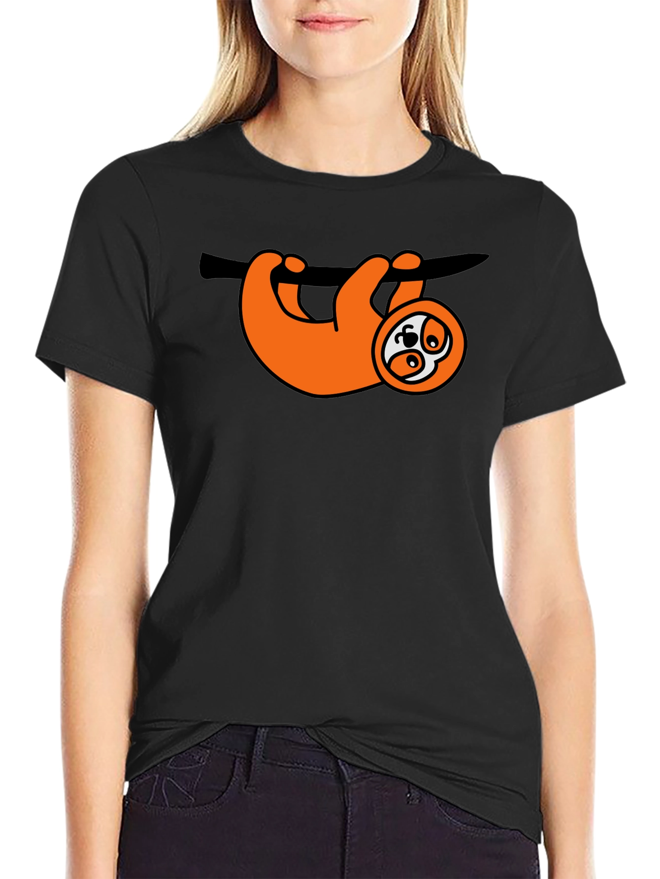 Sloth Graphic T-Shirt - Relaxed Fit