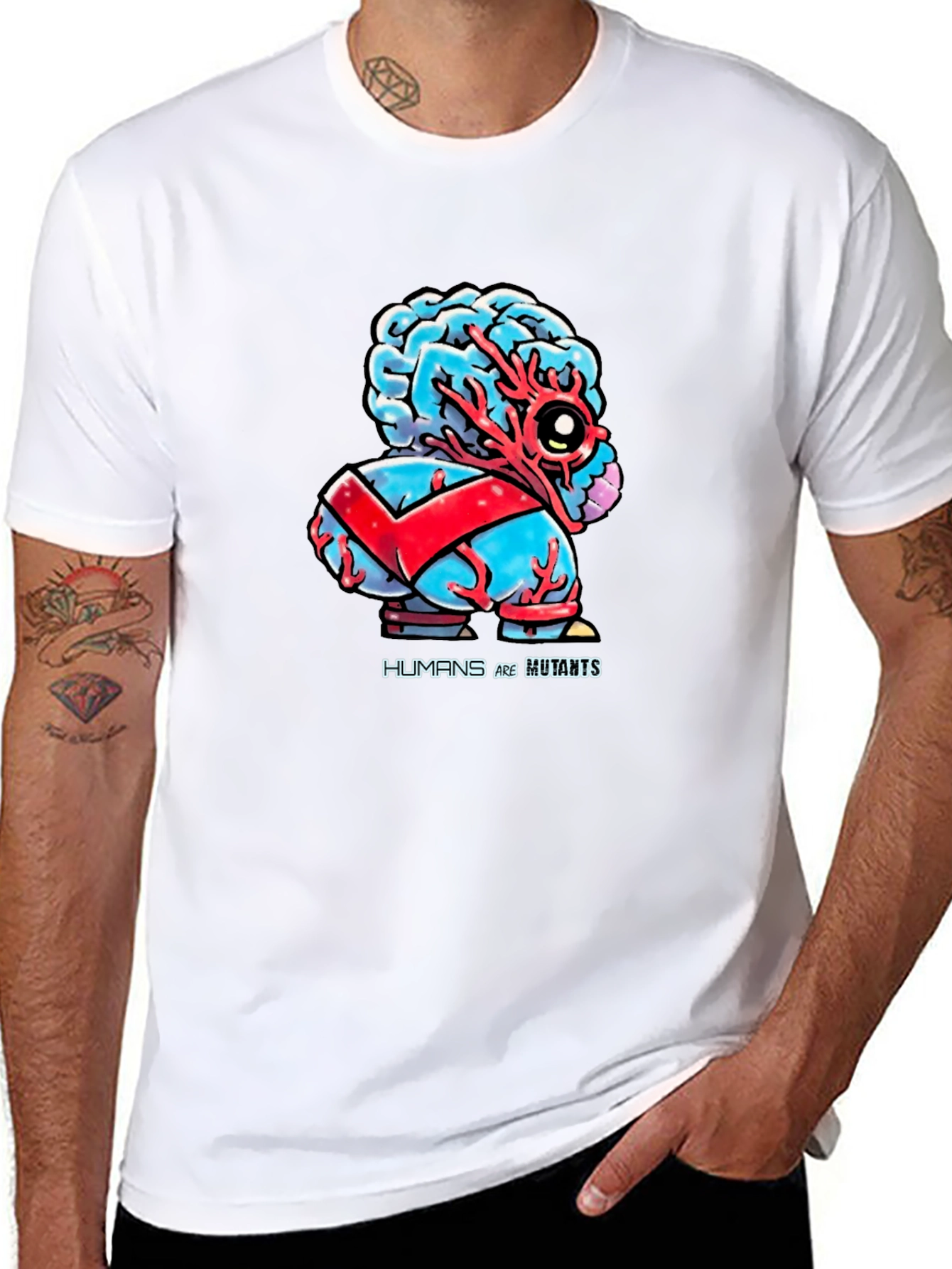 Humans Are Mutants Graphic T-Shirt