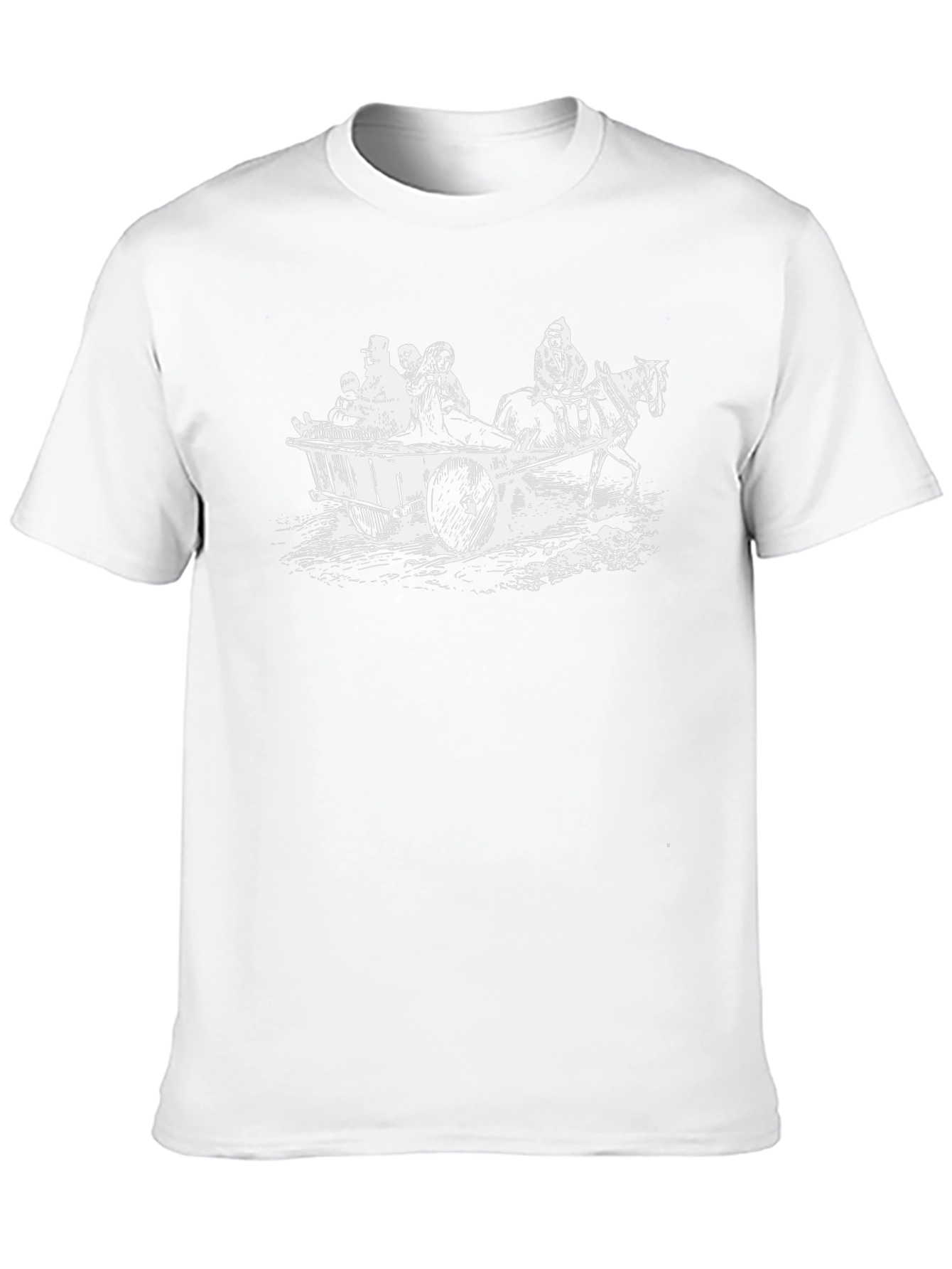 Horse Drawn Cart Graphic Tee