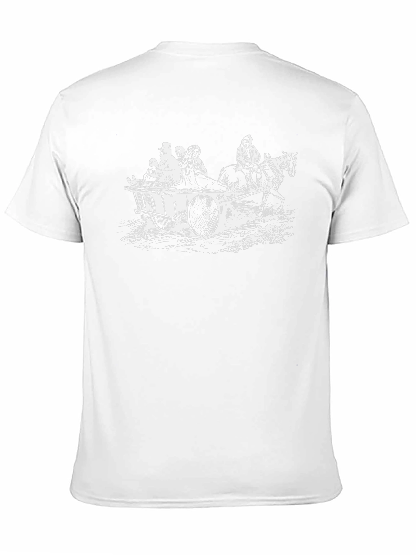 Horse Drawn Cart Graphic Tee