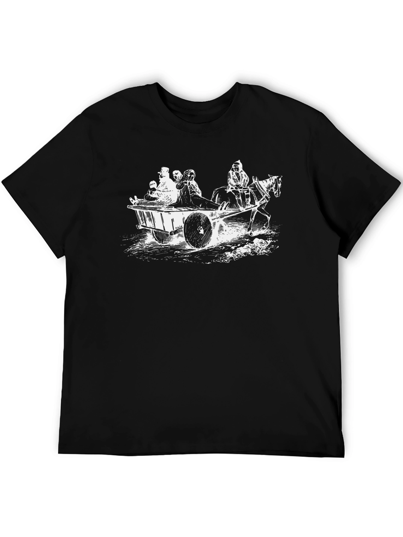 Horse Drawn Cart Graphic Tee