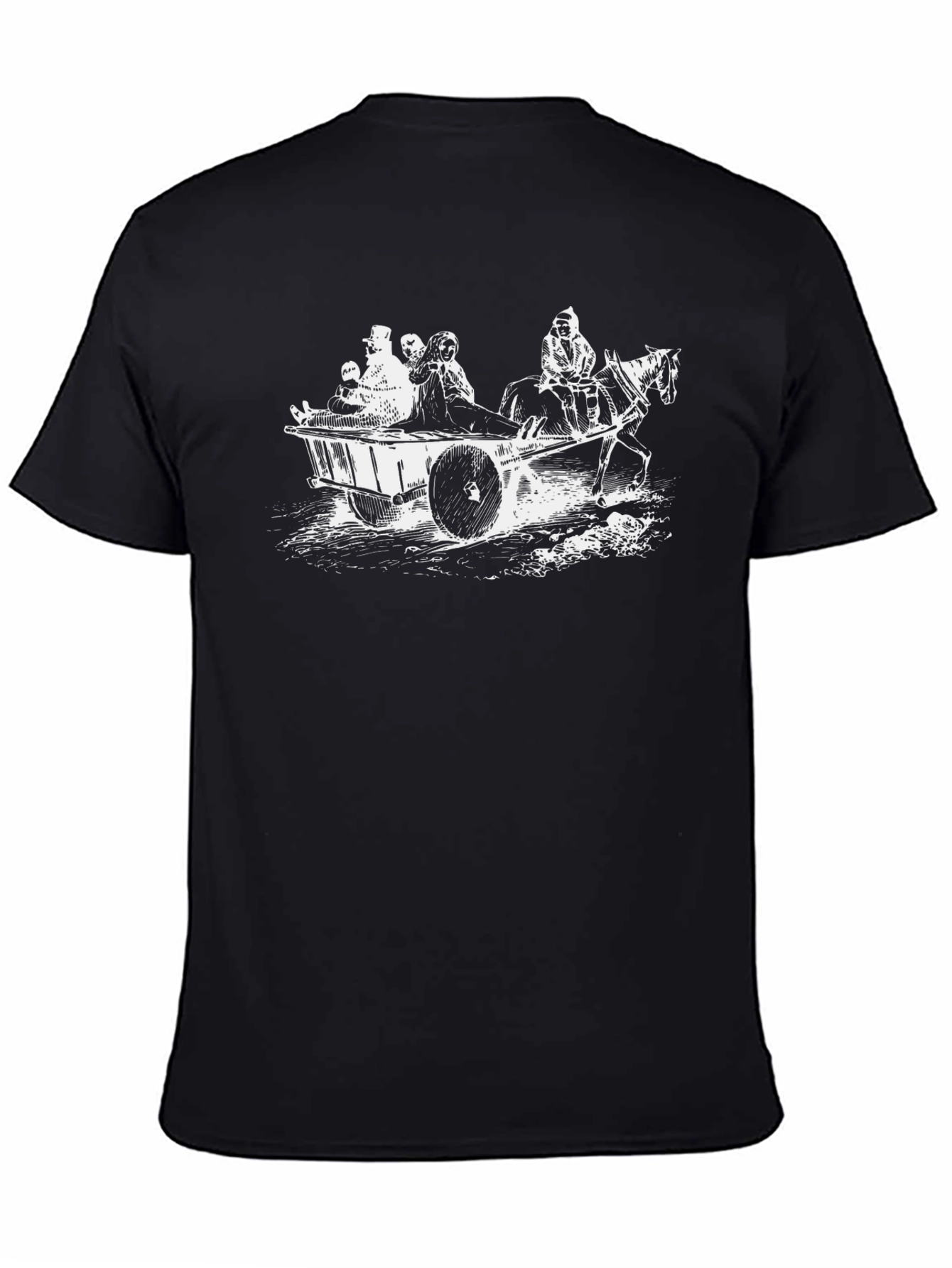 Horse Drawn Cart Graphic Tee