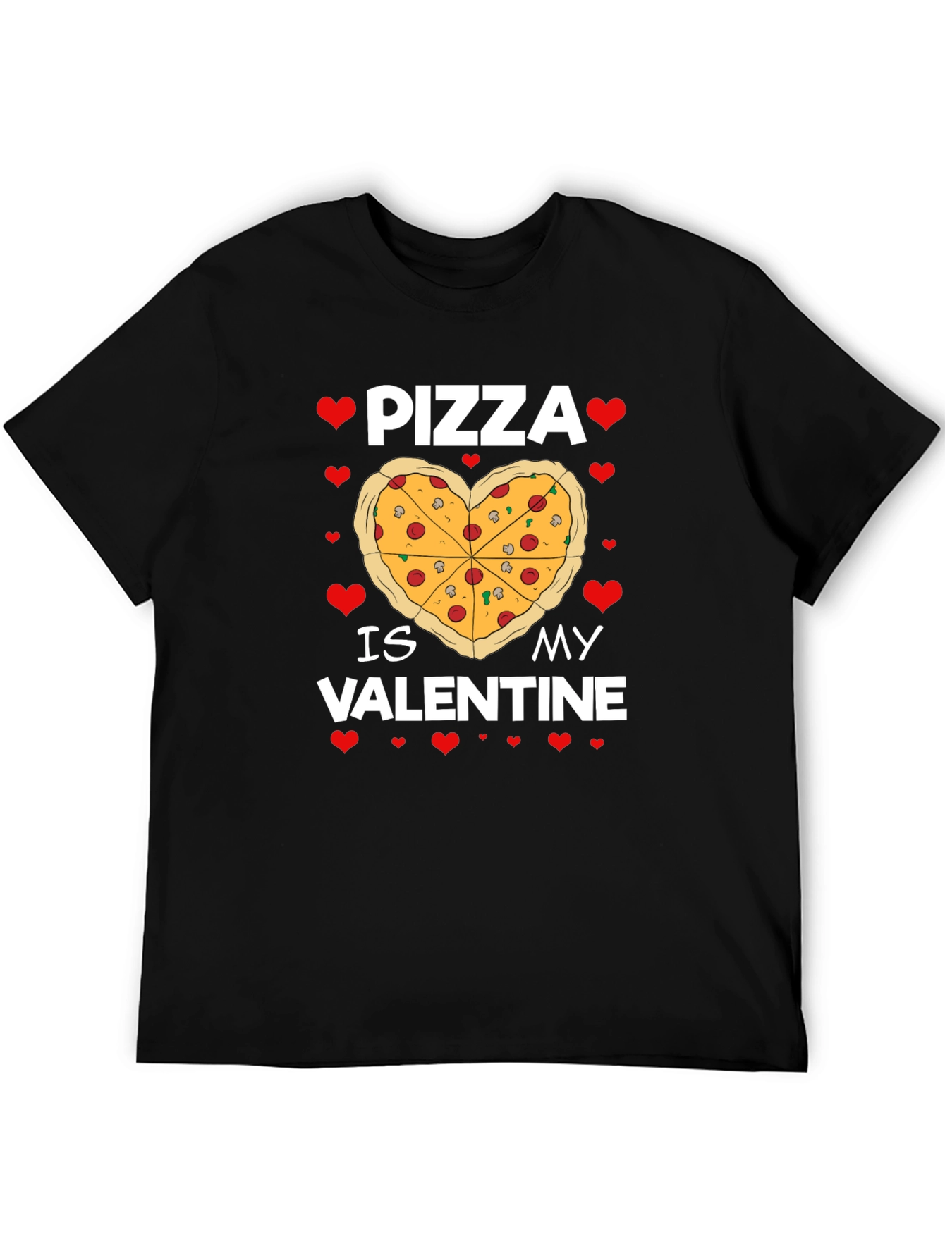 Pizza is My Valentine Graphic Tee