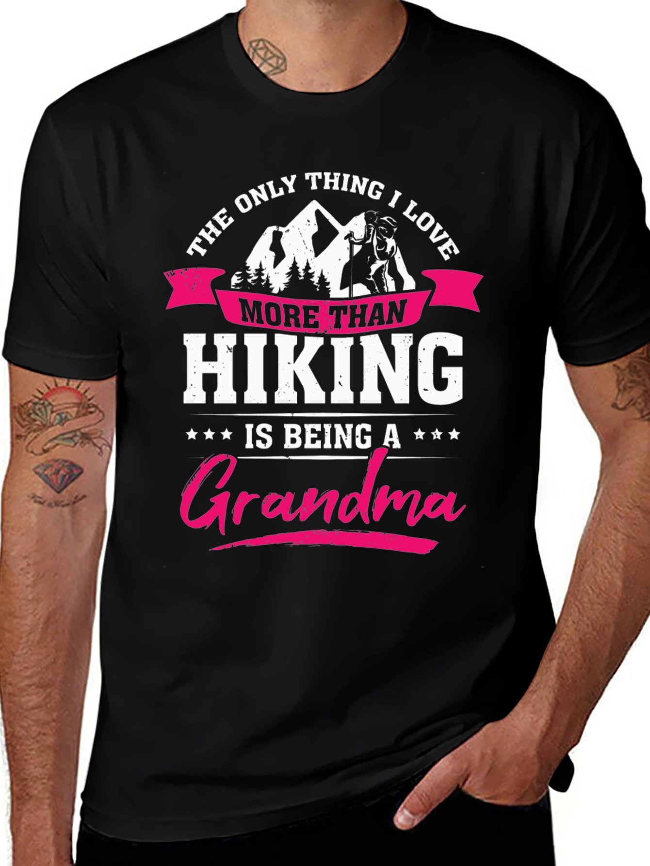 Hiking Grandma T-Shirt - Love for Outdoors