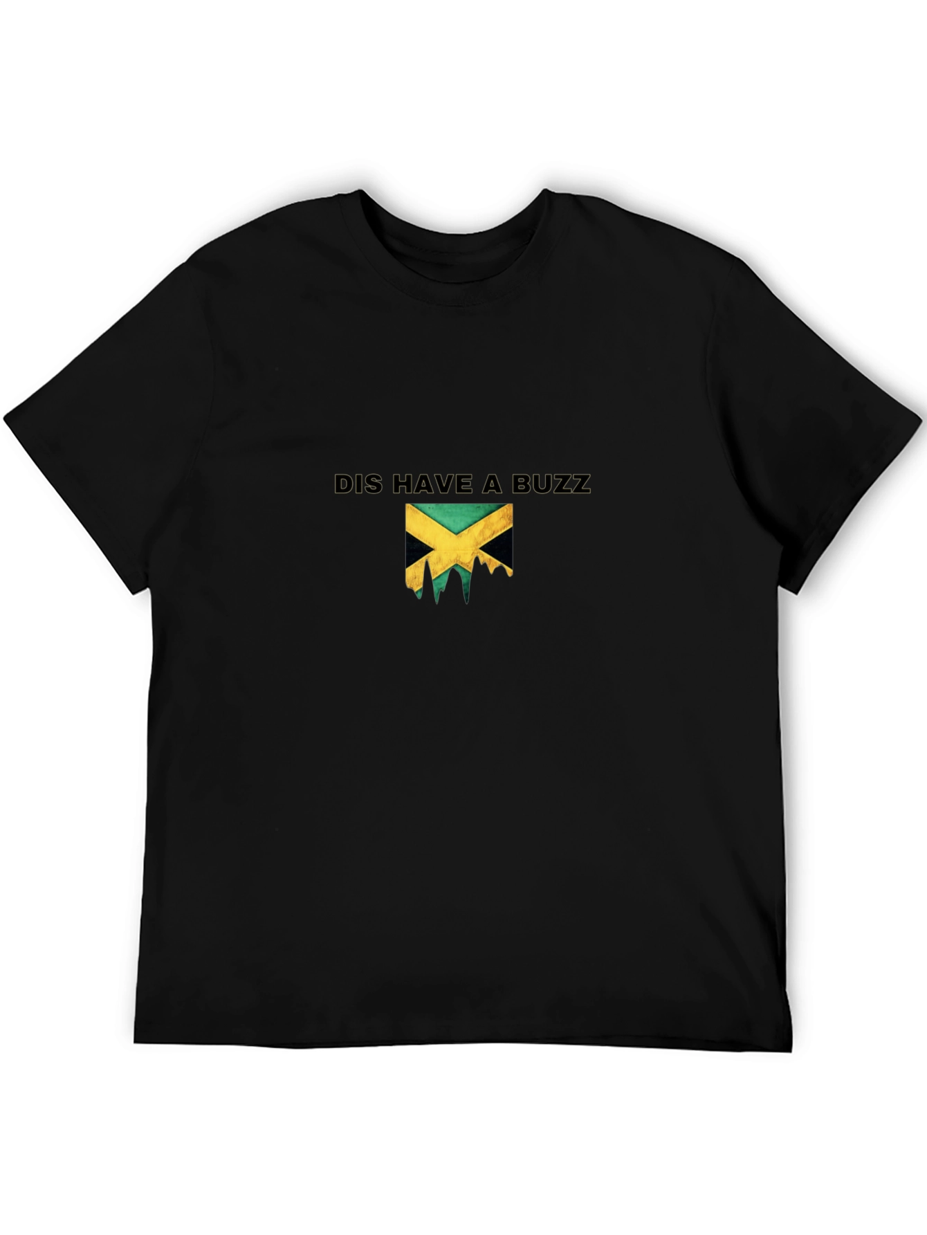 Jamaica Buzz Graphic Black T-Shirt