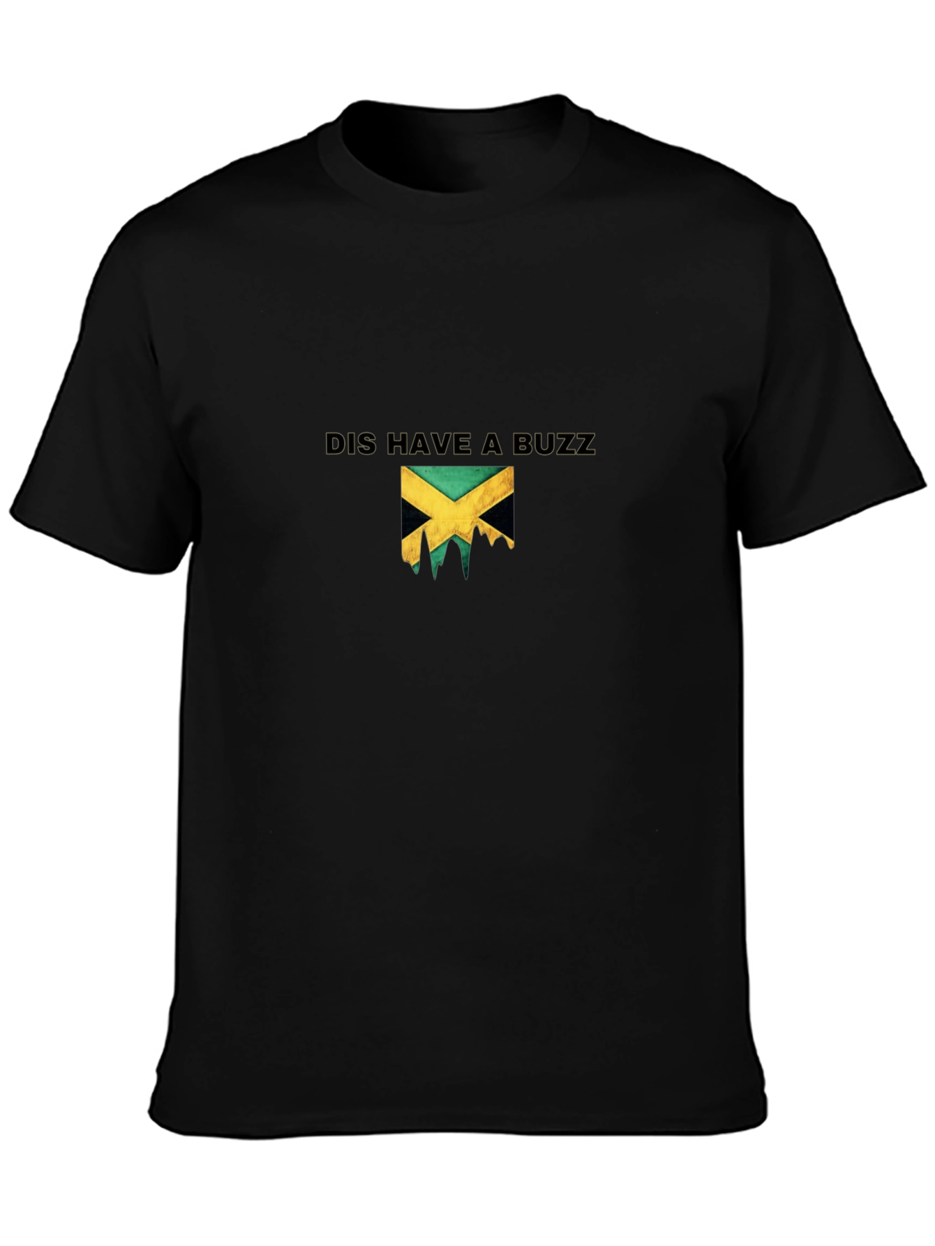 Jamaica Buzz Graphic Black T-Shirt
