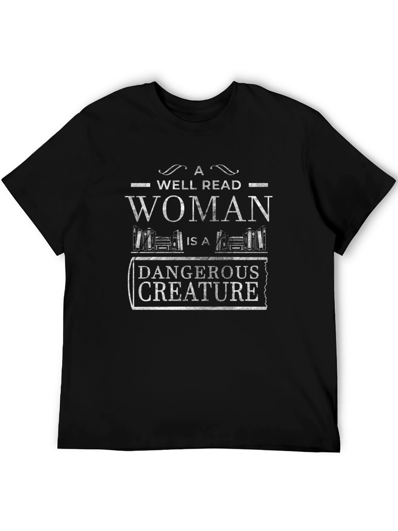 Well Read Woman Dangerous Creature Graphic Tee