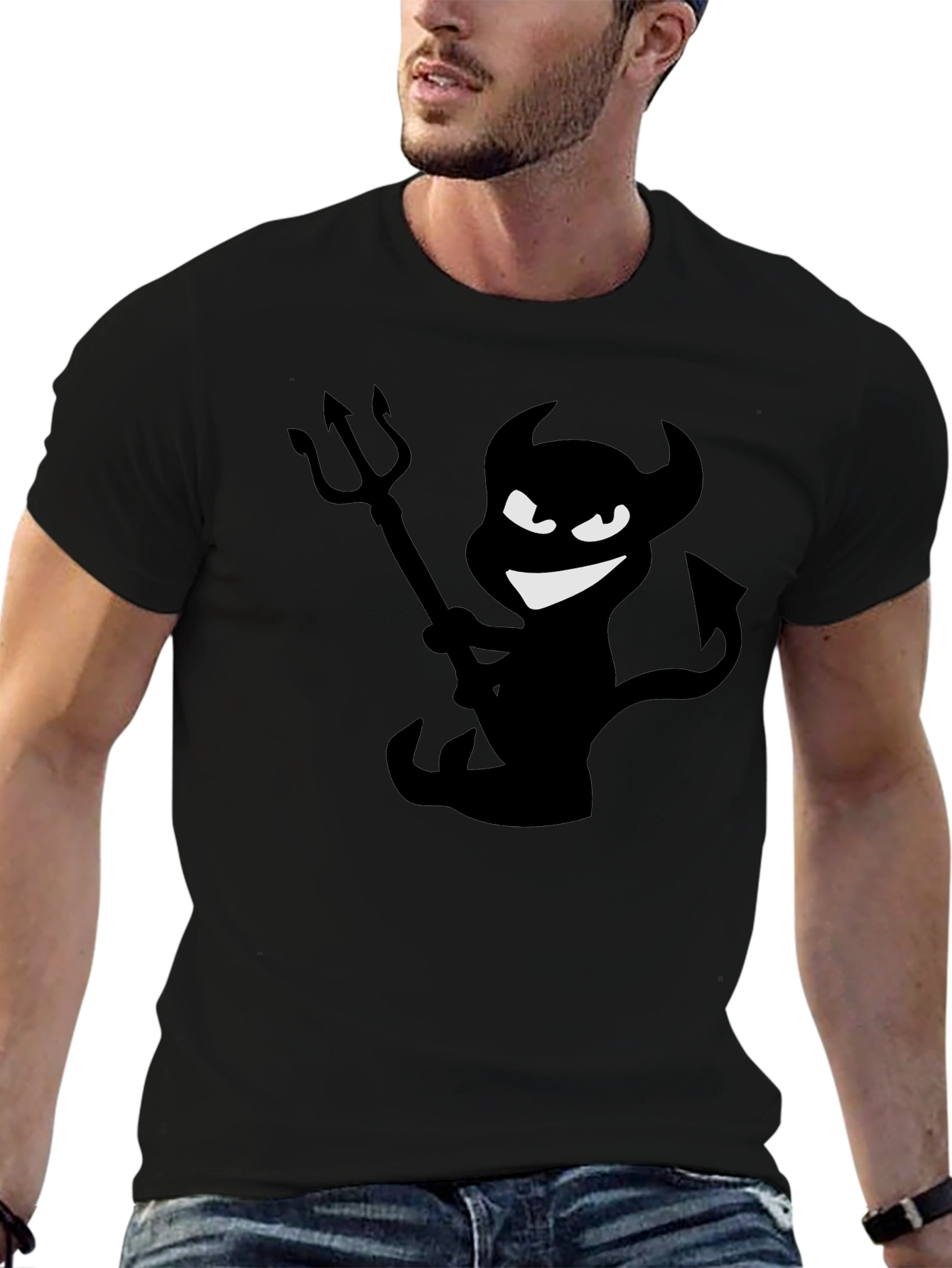 Devil Graphic T-Shirt - Dark Humor Tee