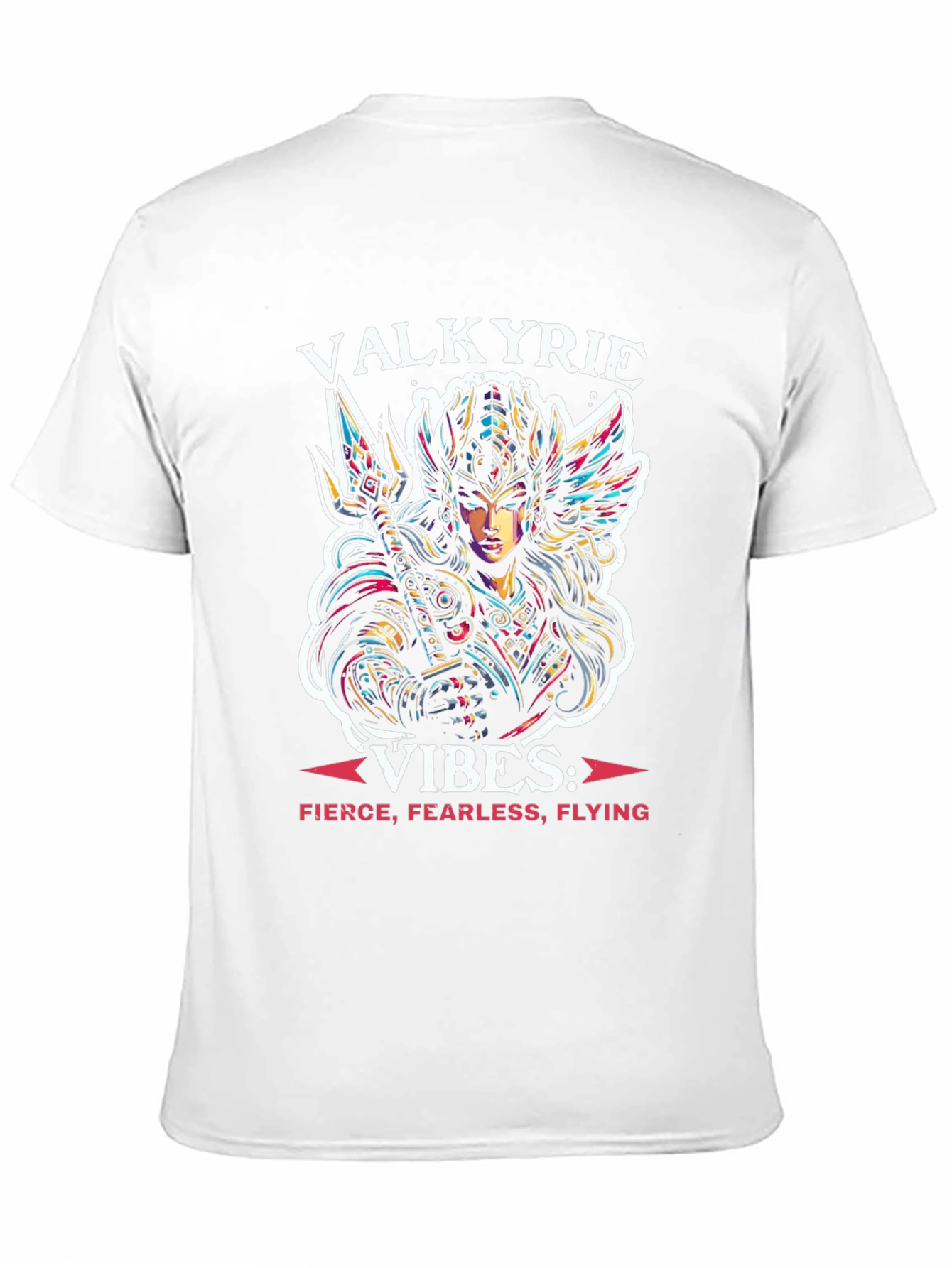 Valkyrie Vibes Graphic T-Shirt - Fierce & Fearless