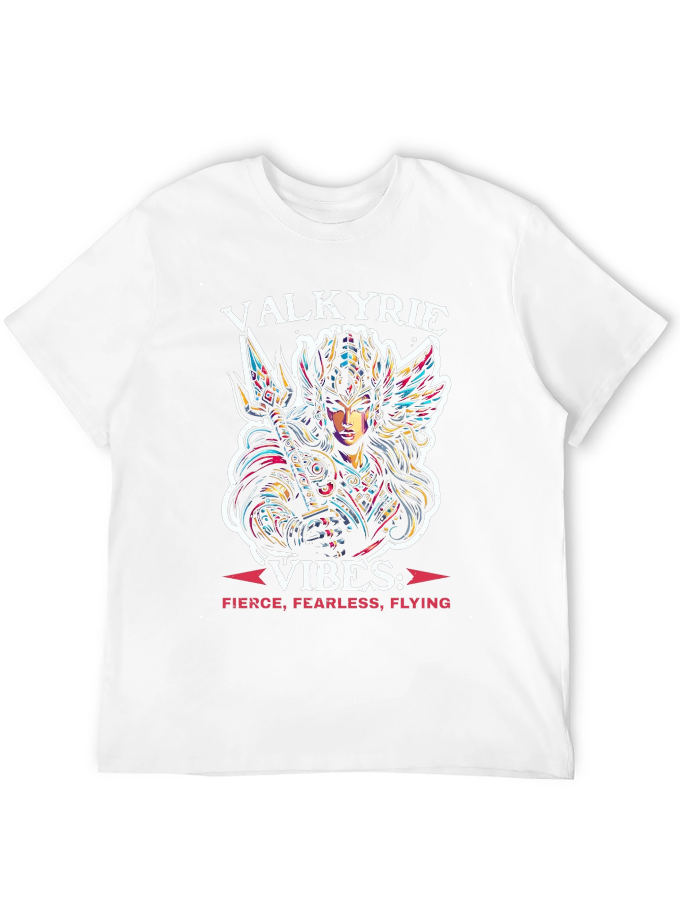 Valkyrie Vibes Graphic T-Shirt - Fierce & Fearless