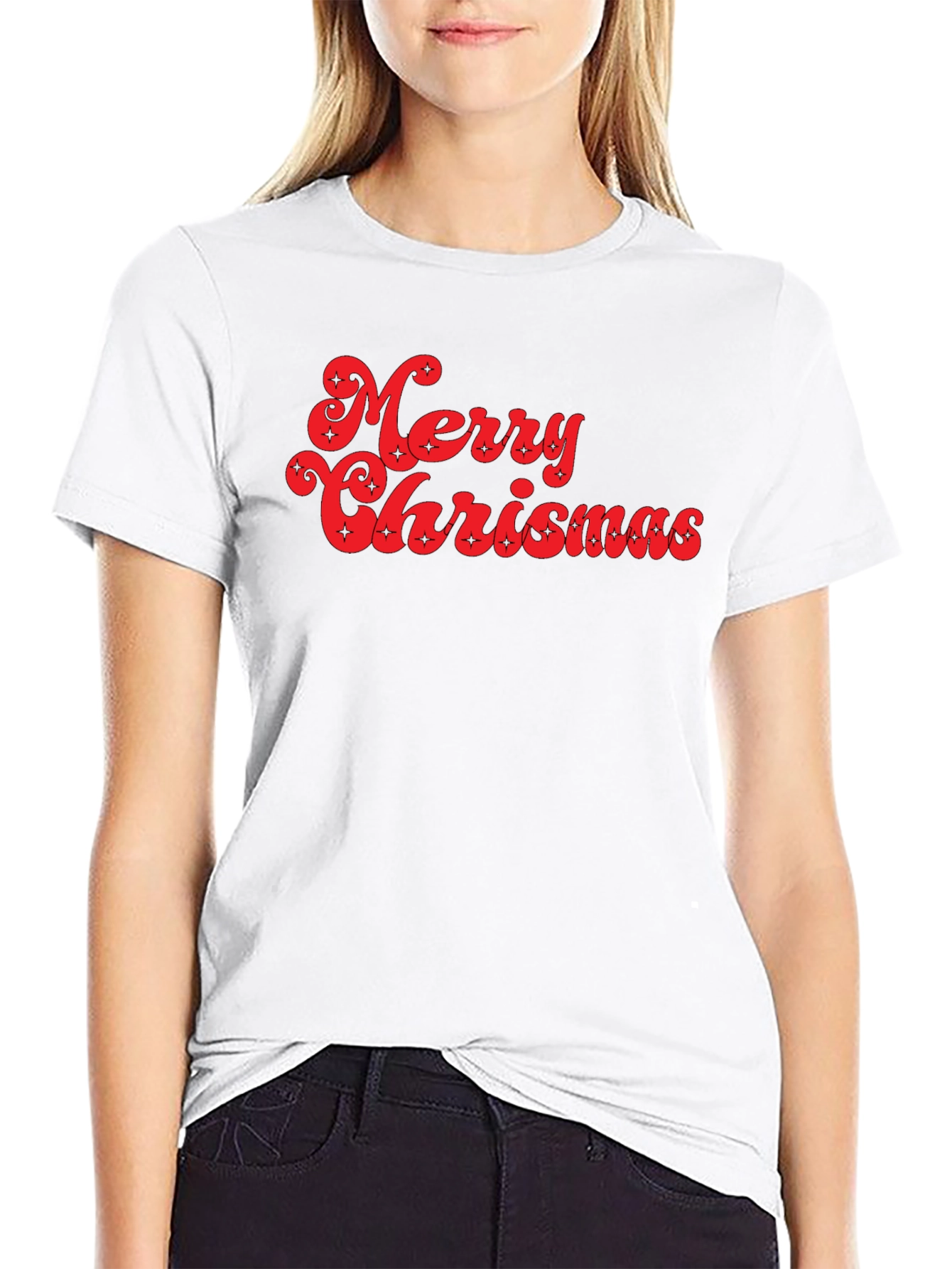 Merry Christmas T-Shirt - Festive Holiday Tee