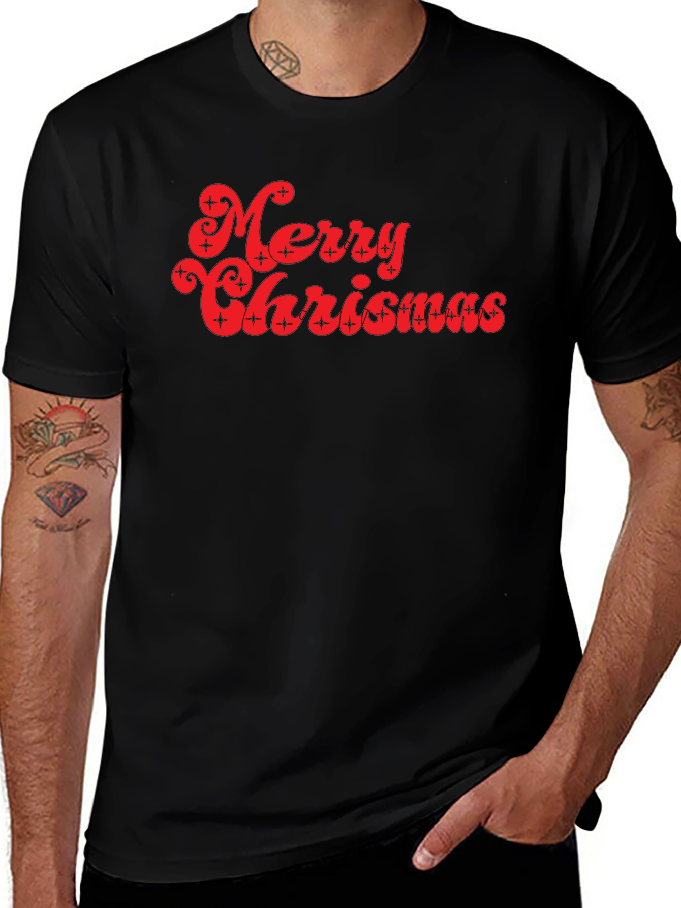 Merry Christmas T-Shirt - Festive Holiday Tee