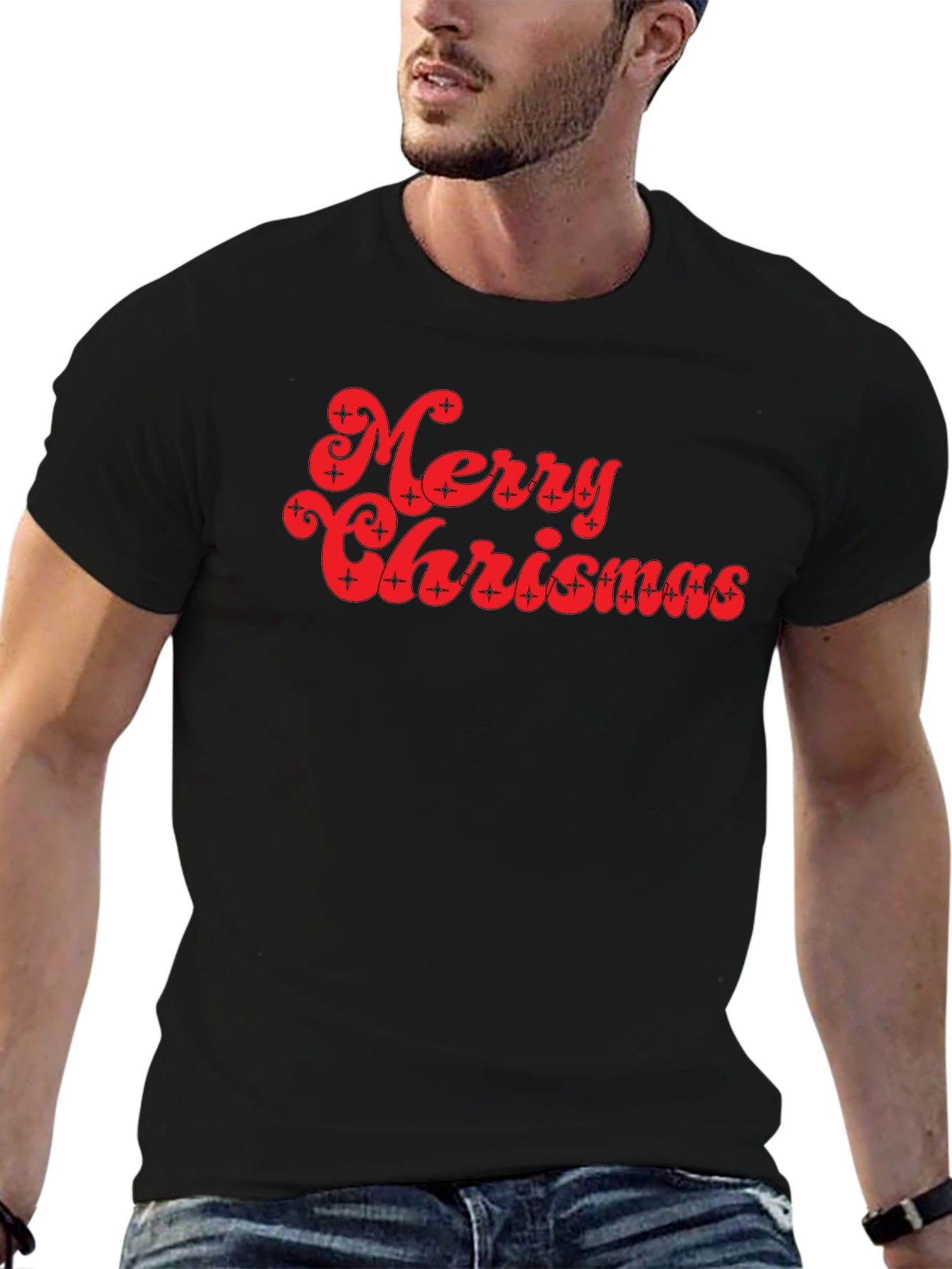 Merry Christmas T-Shirt - Festive Holiday Tee
