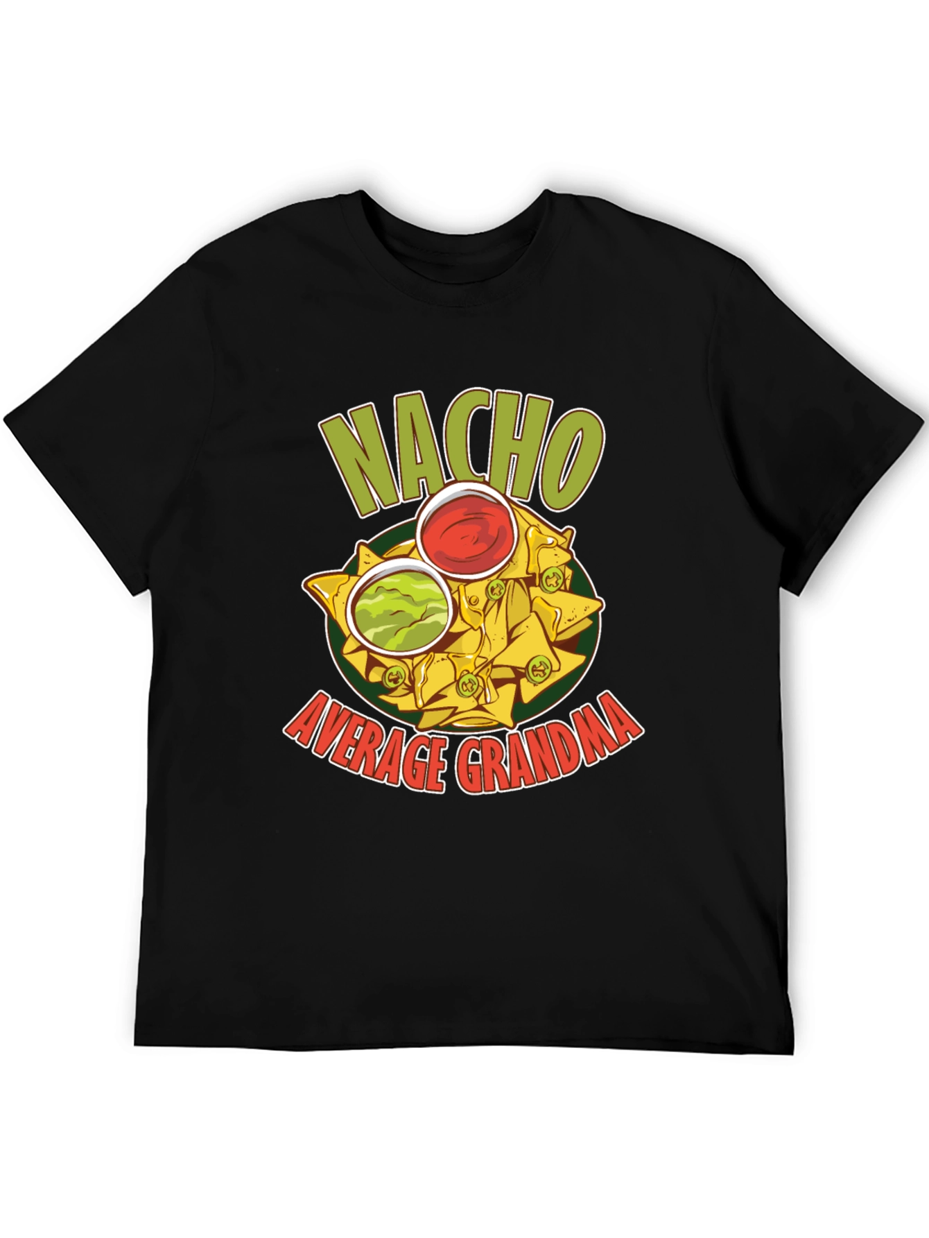 Nacho Average Grandma Graphic T-Shirt