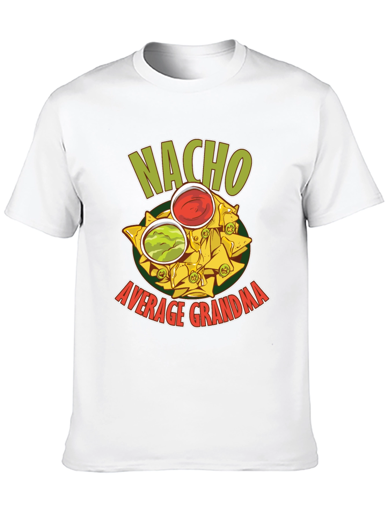 Nacho Average Grandma Graphic T-Shirt