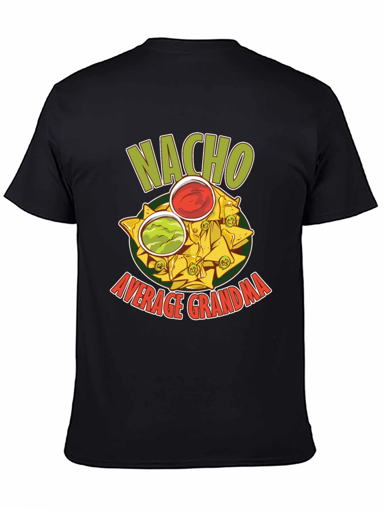 Nacho Average Grandma Graphic T-Shirt